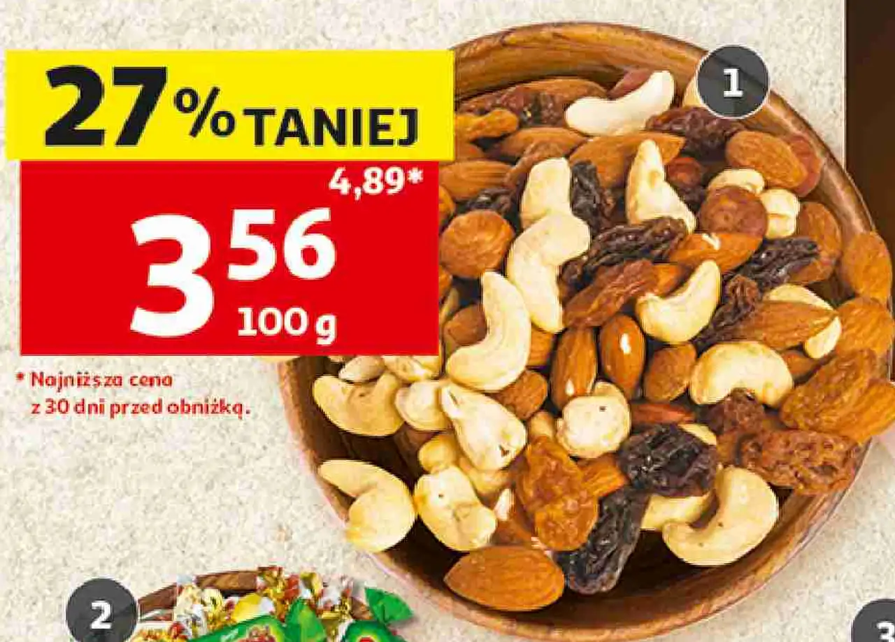 Mieszanka bakaliowa luzem lub w opakowaniu
