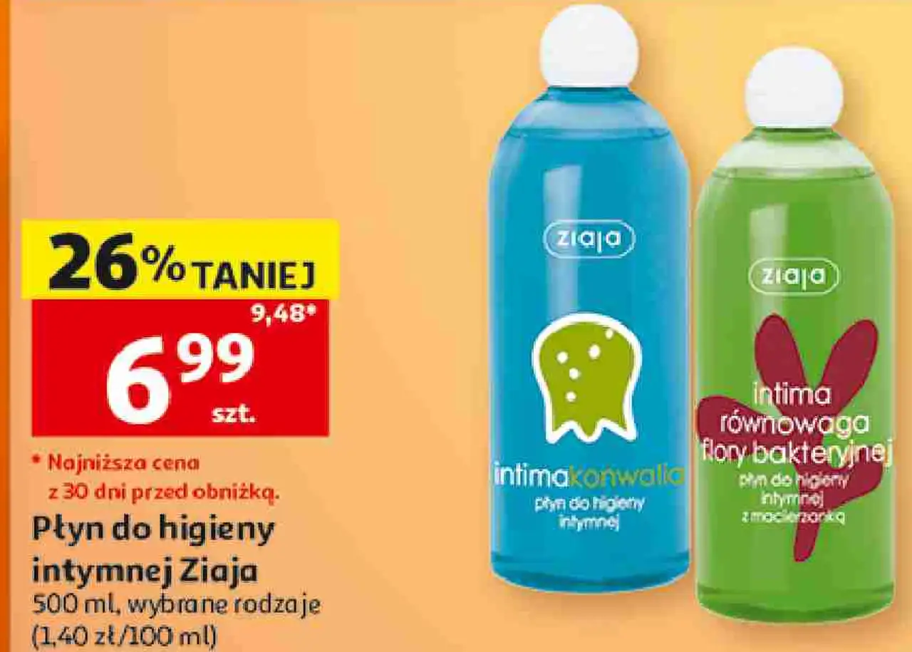 Płyn do higieny intymnej Ziaja