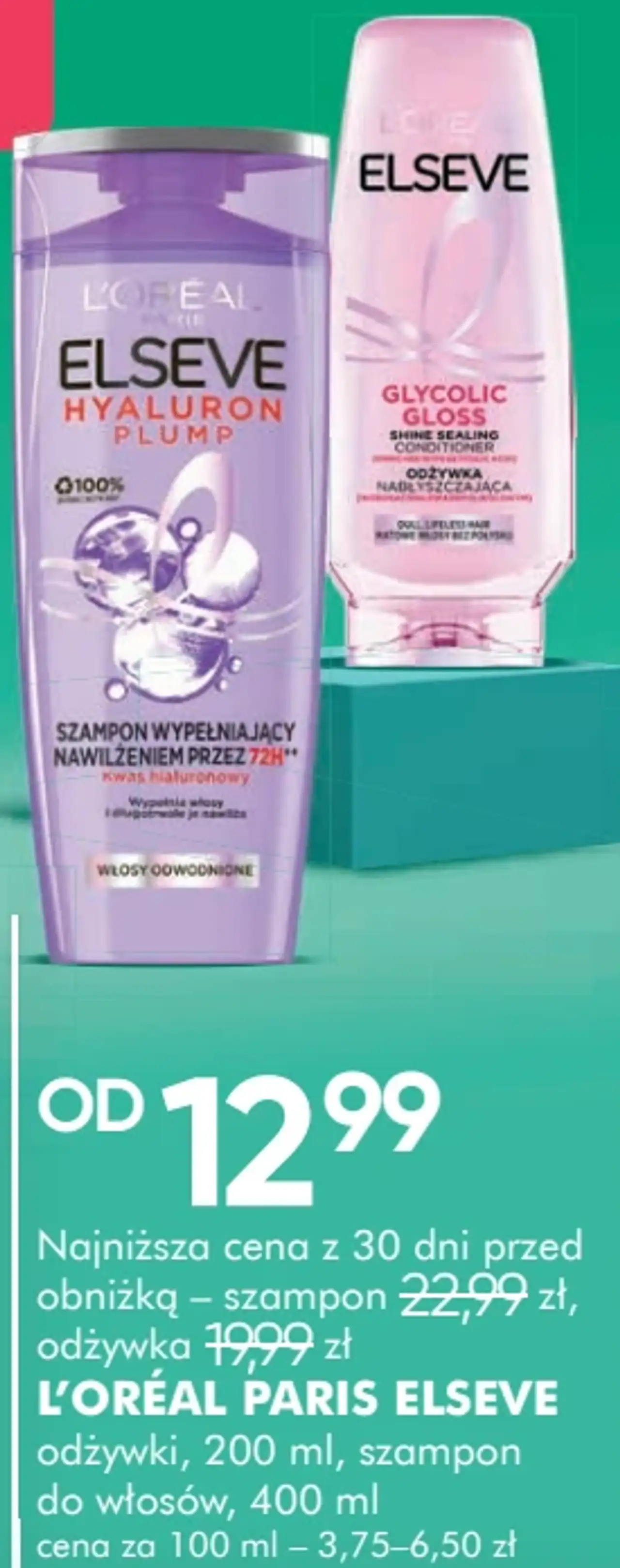 L'Oréal Paris Elseve szampon / odżywka do włosów