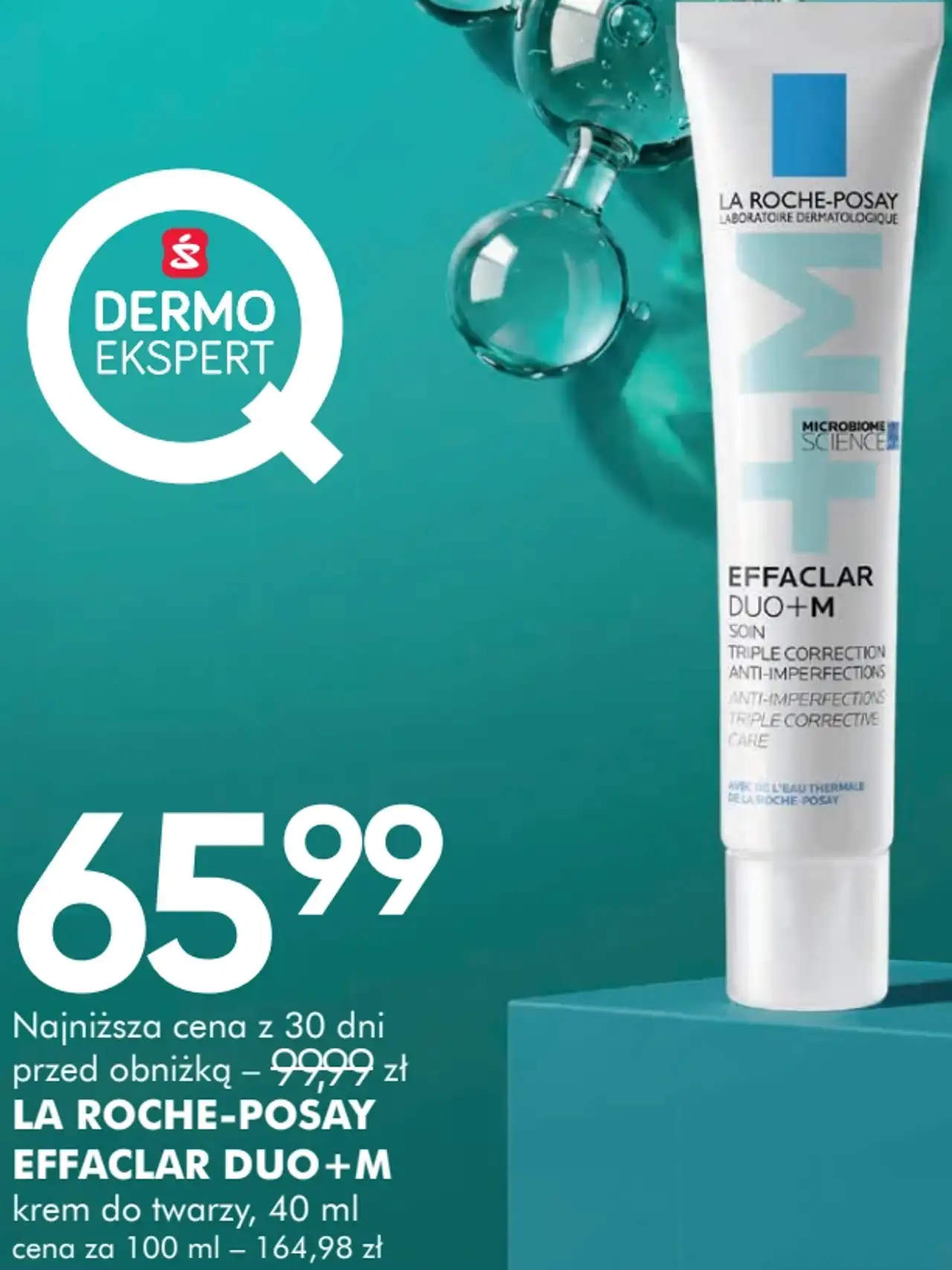 LA ROCHE-POSAY EFFACLAR DUO+M krem do twarzy