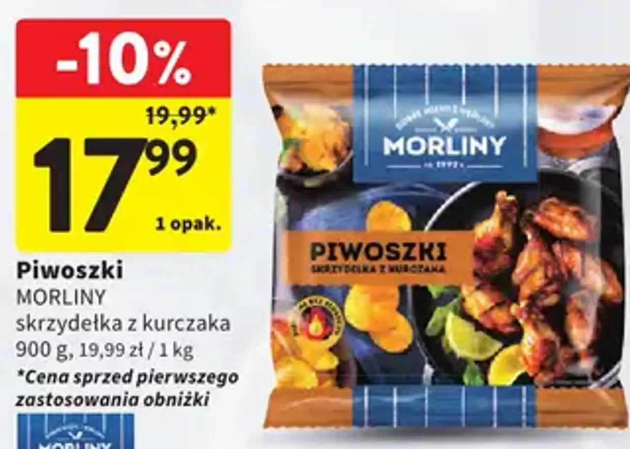 Piwoszki skrzydełka z kurczaka Morliny