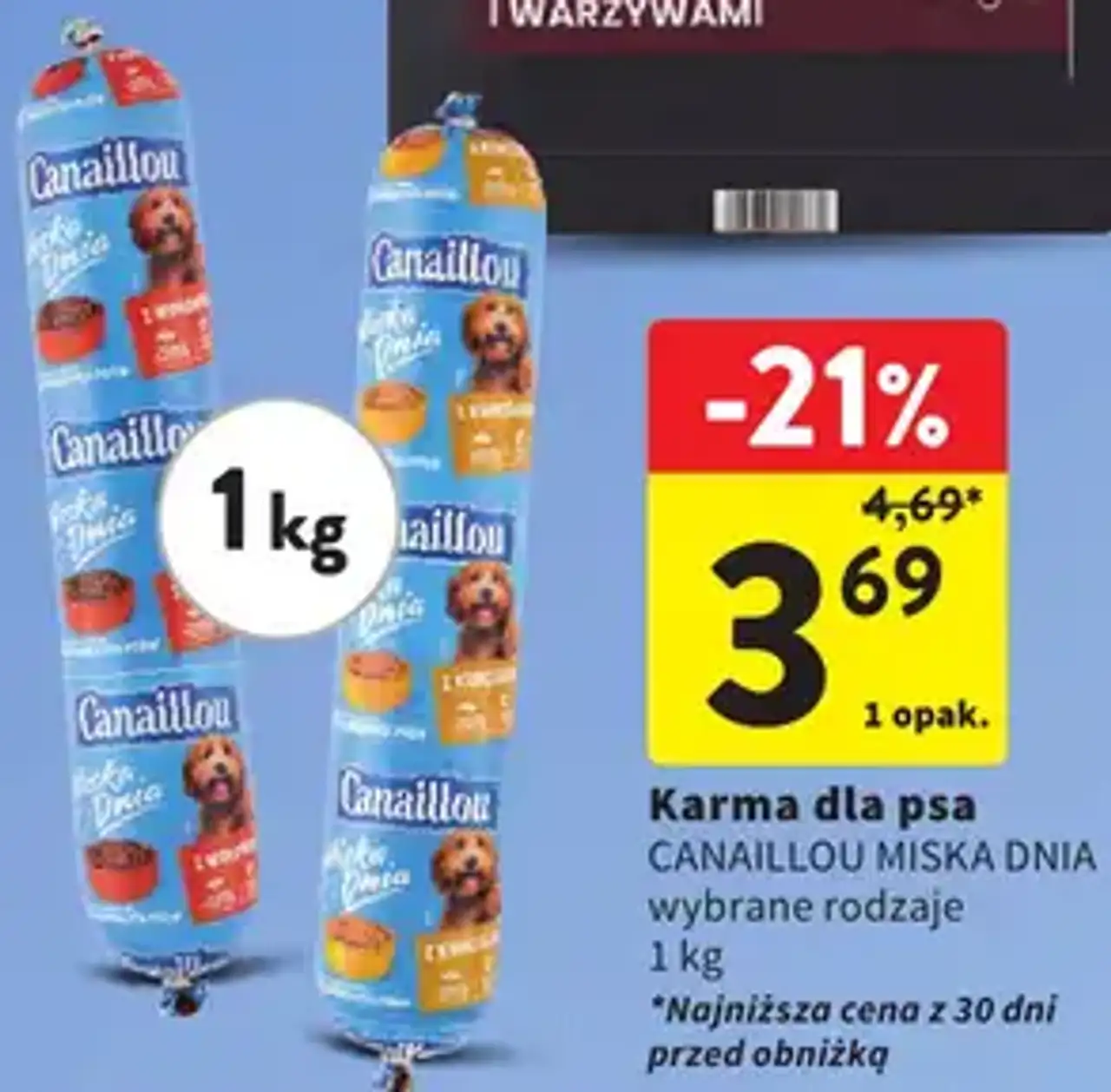 Karma dla psa Canaillou Miska Dnia