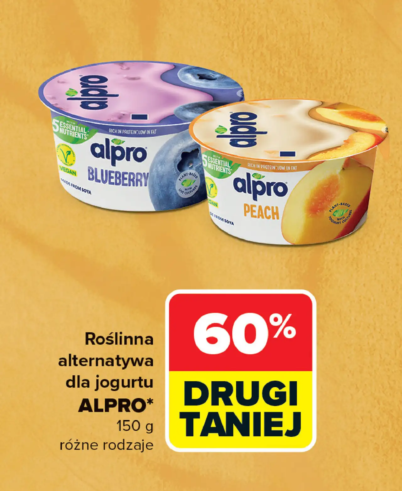 Jogurt sojowy jagodowy Alpro