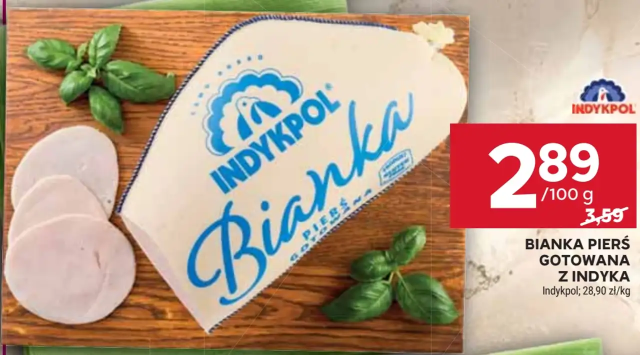 Indykpol Bianka Pierś gotowana z indyka