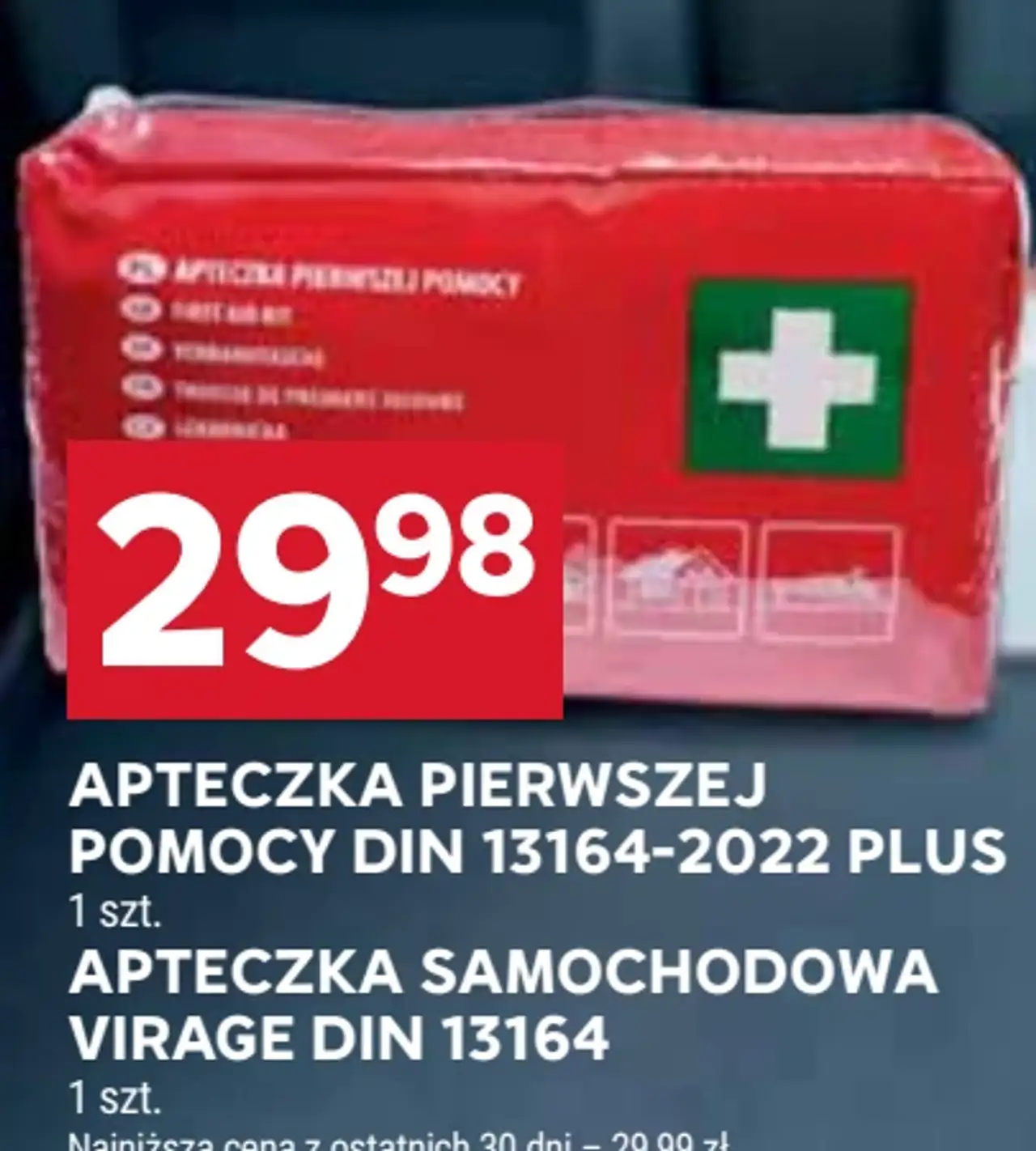 Apteczka samochodowa Virage / Apteczka Pierwszej Pomocy