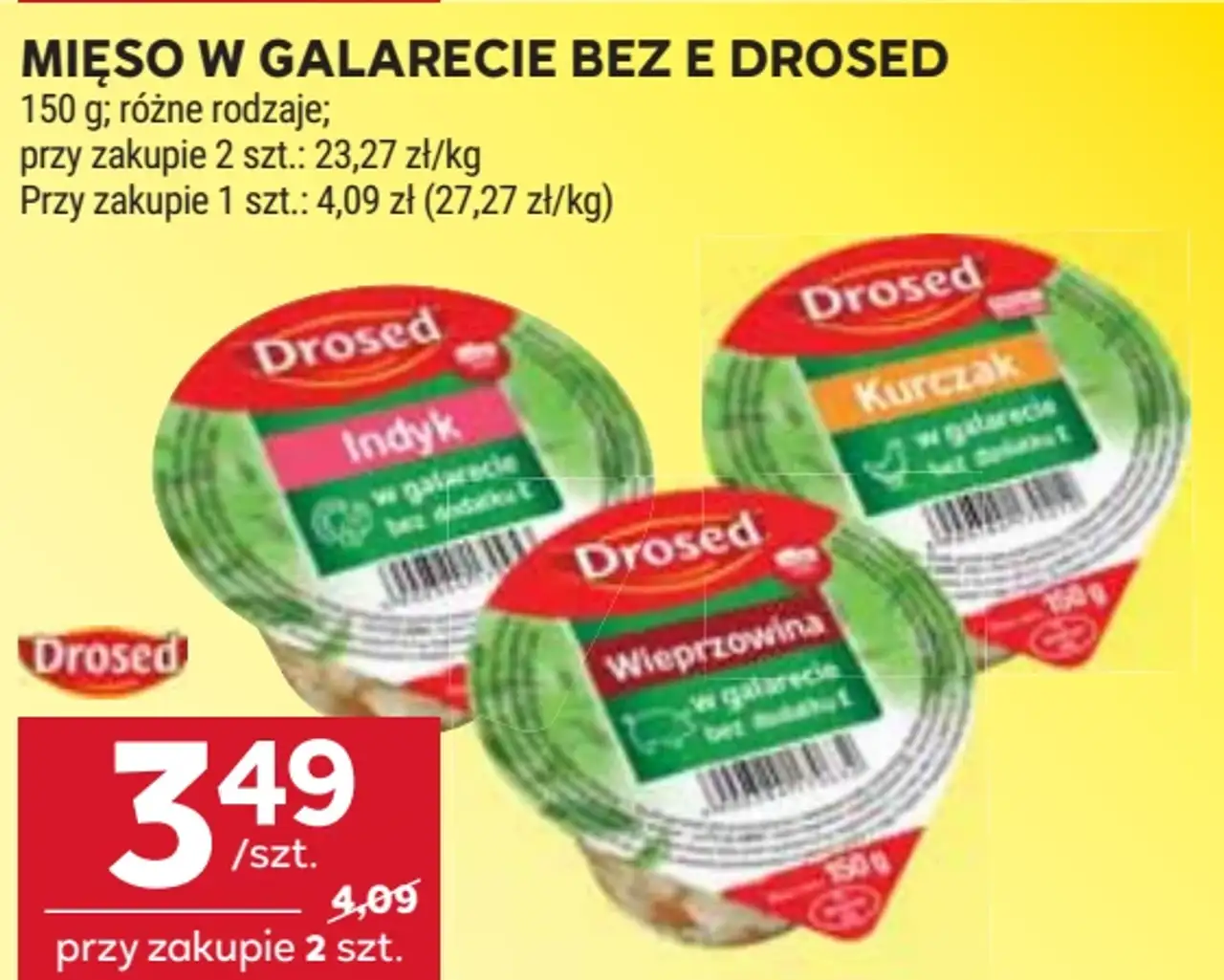 Mięso w galarecie bez E Drosed