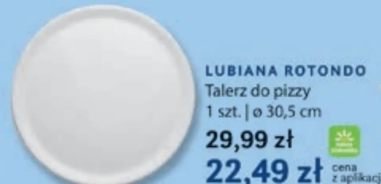 LUBIANA ROTONDO Talerz do pizzy 30,5 cm