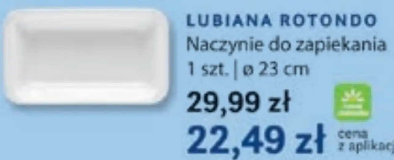 LUBIANA ROTONDO Naczynie do zapiekania 23 cm