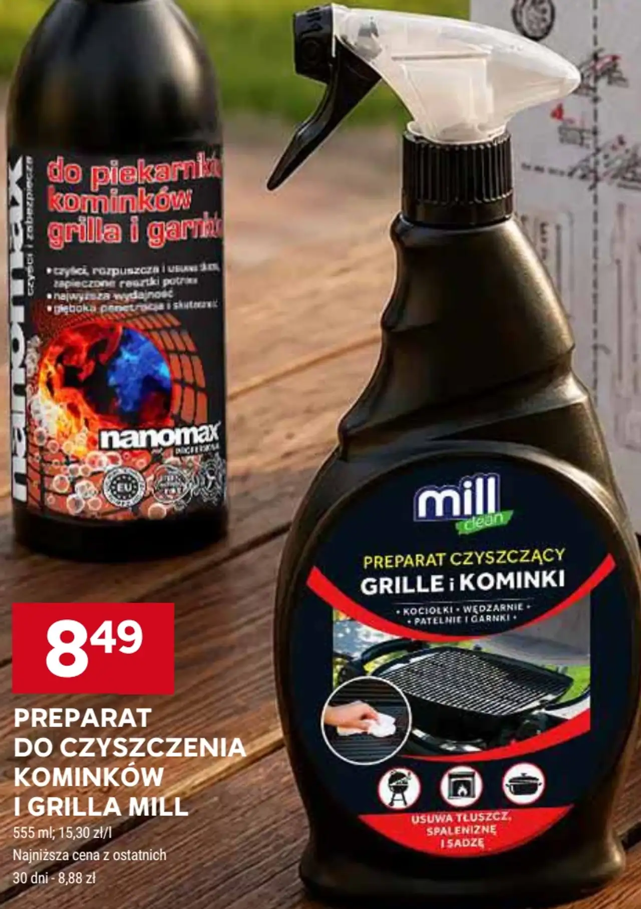 Mill Clean Preparat do czyszczenia kominków i grilla