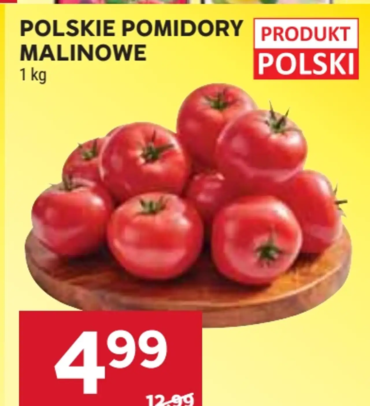 Polskie pomidory malinowe