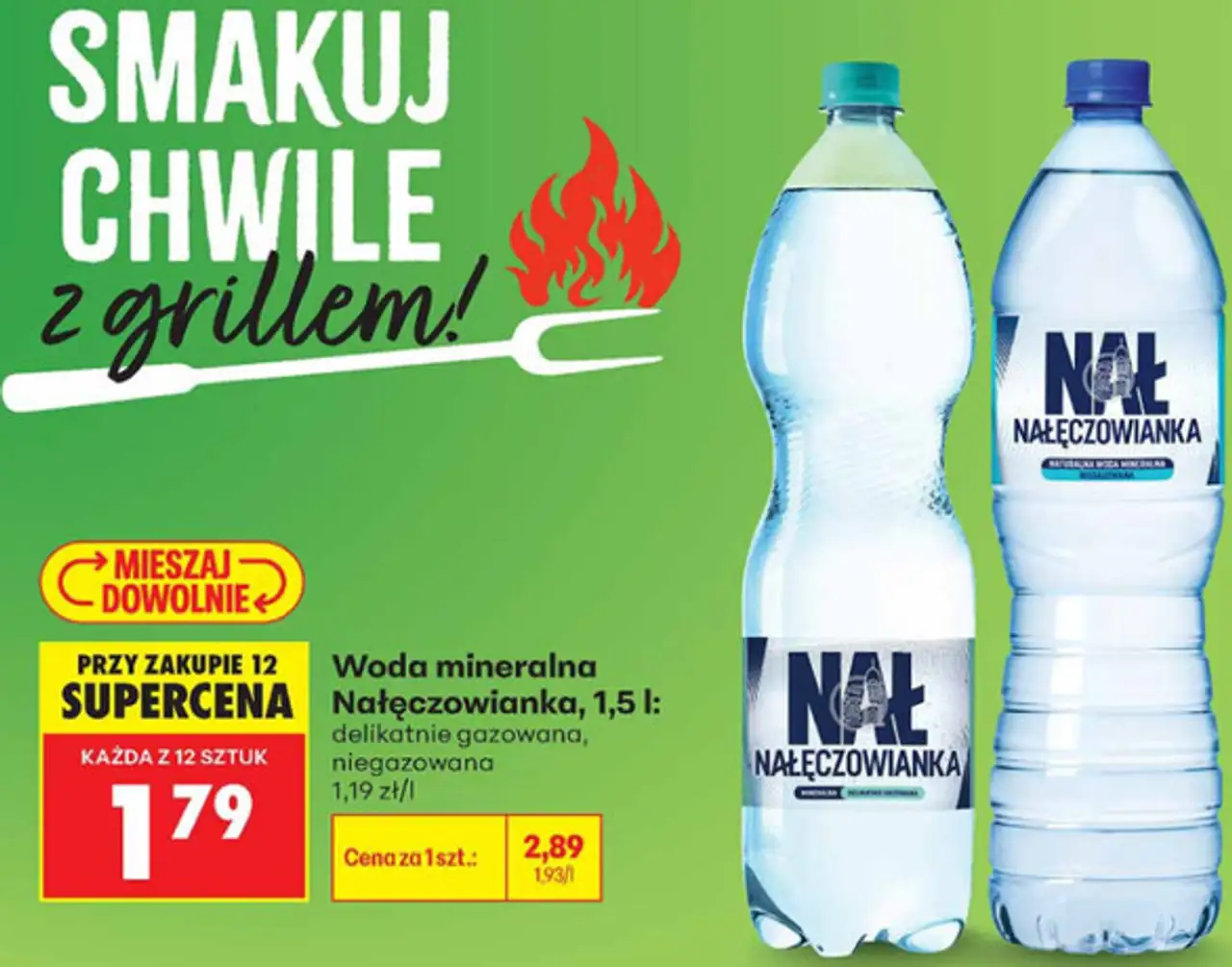 Woda mineralna Nałęczowianka, 1,5 l