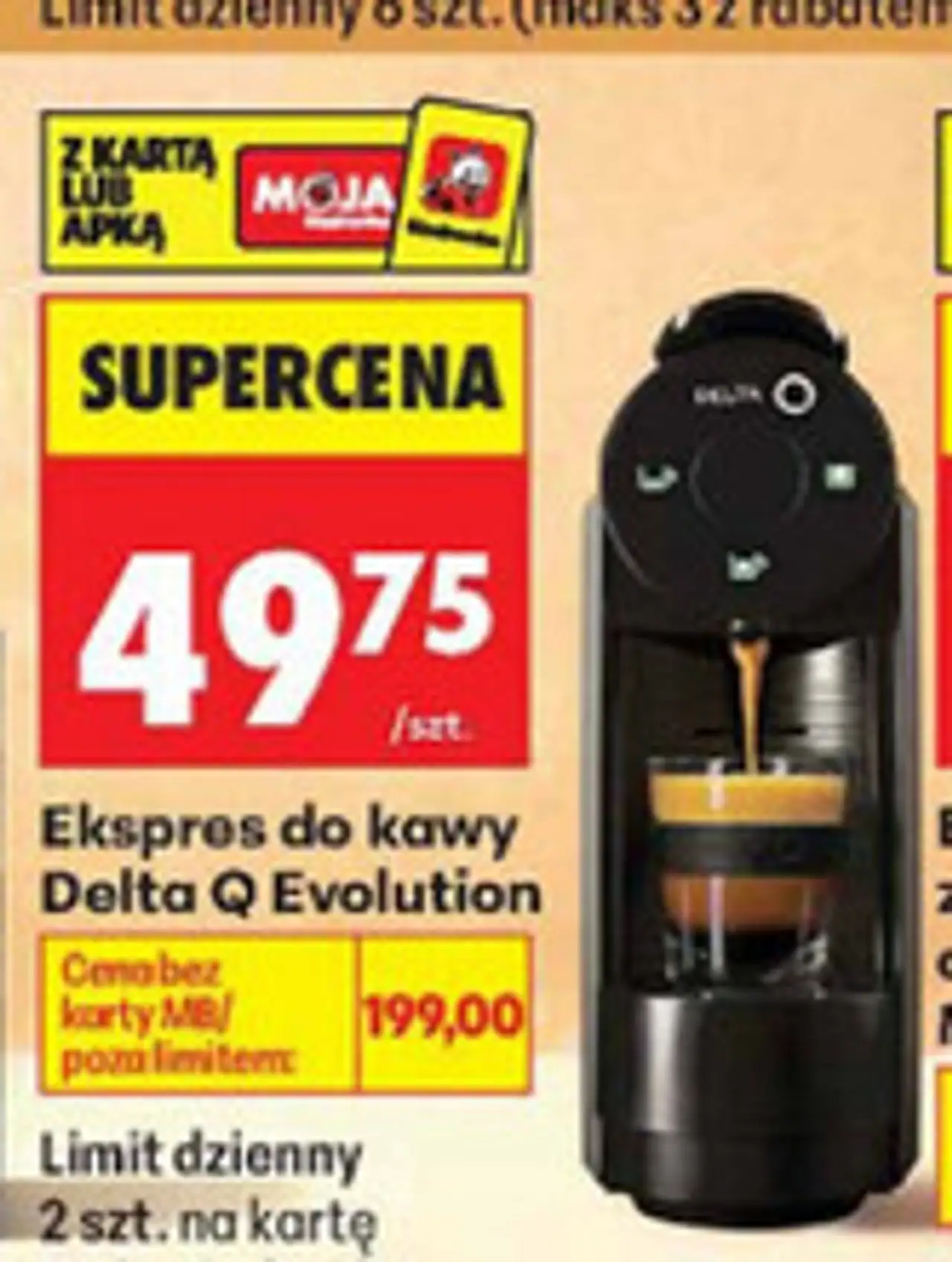 Ekspres do kawy Delta Q Evolution