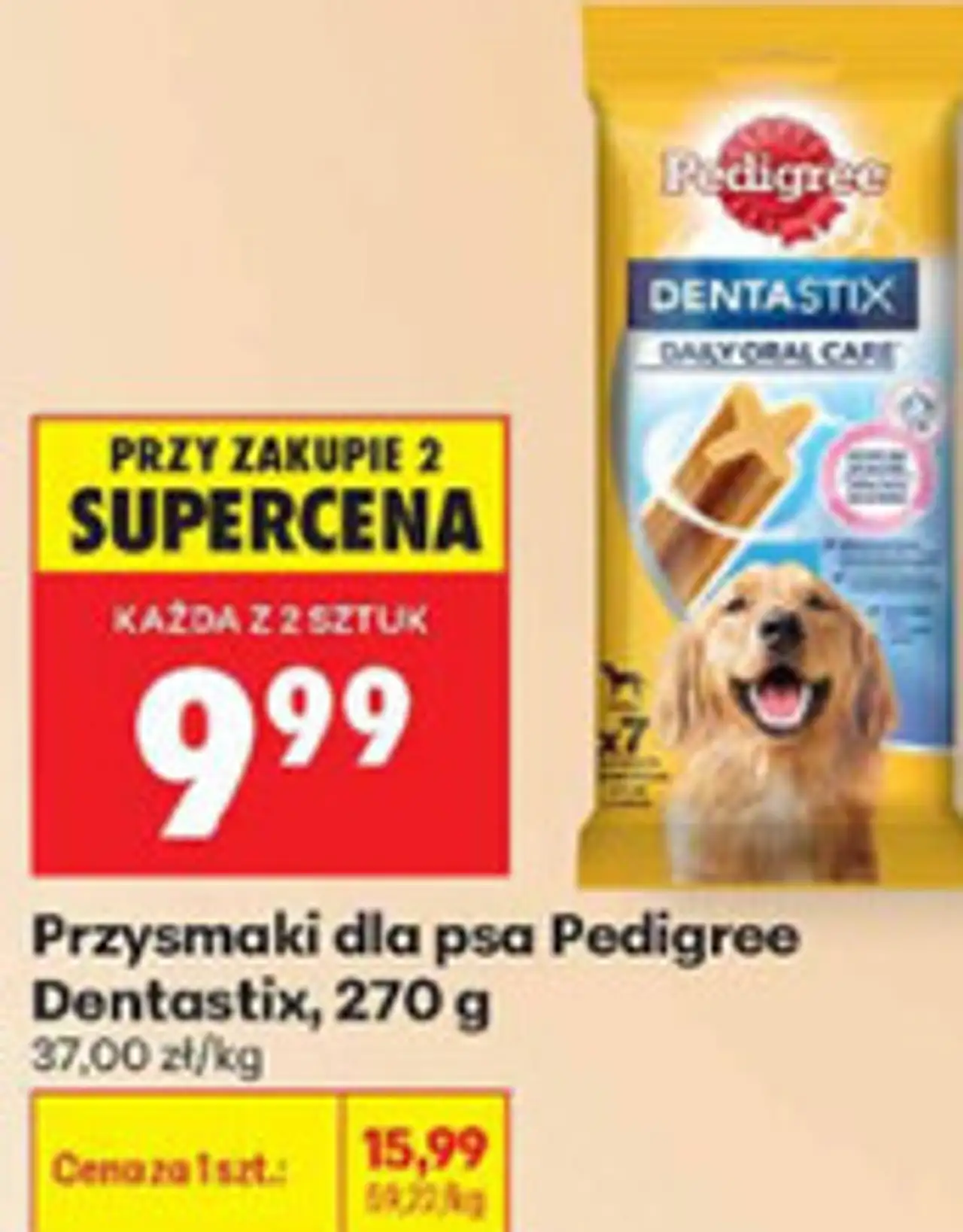Przysmaki dla psa Pedigree Dentastix, 270 g