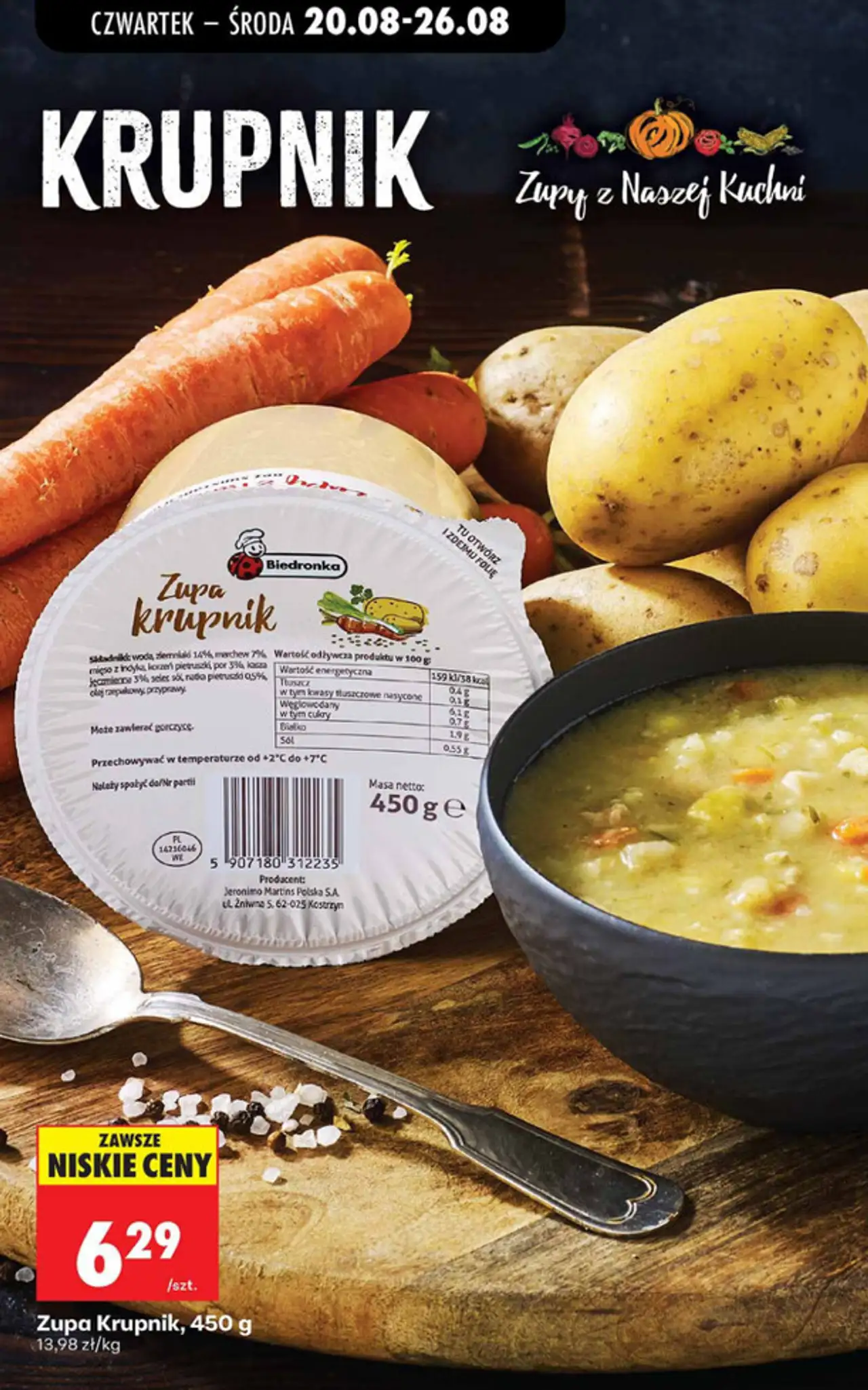Zupa Krupnik Zupy z Naszej Kuchni 450 g