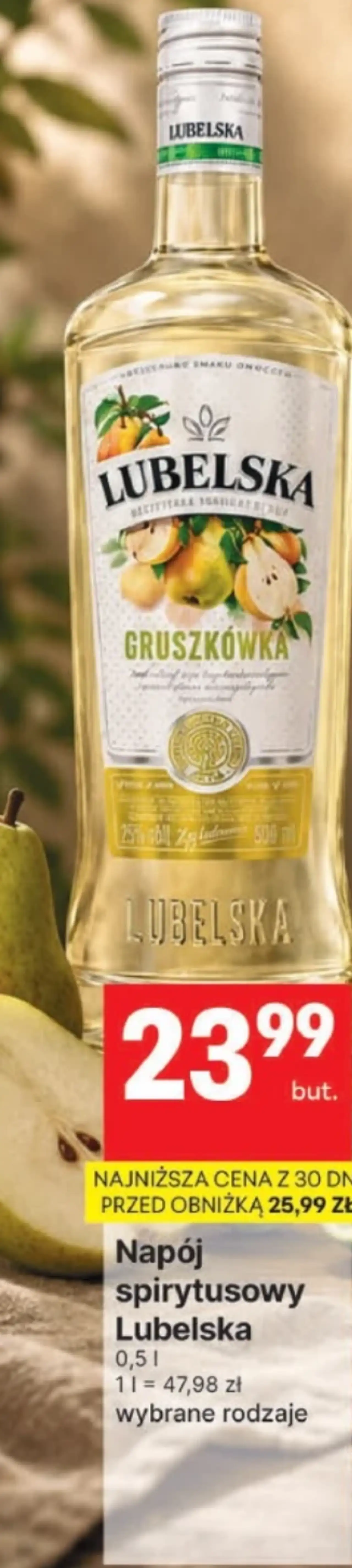 Napój spirytusowy Lubelska