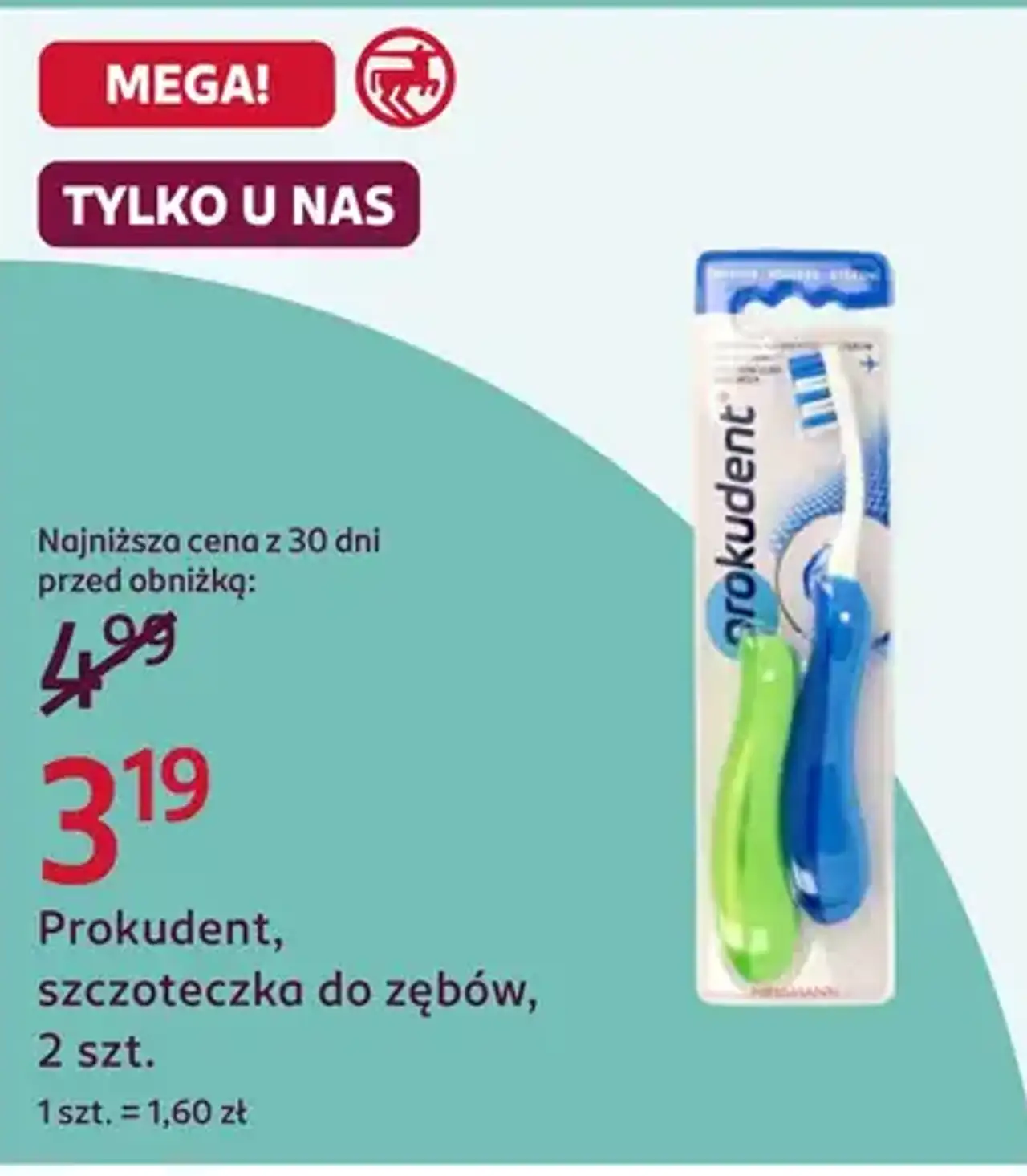 Prokudent, szczoteczka do zębów, 2 szt.