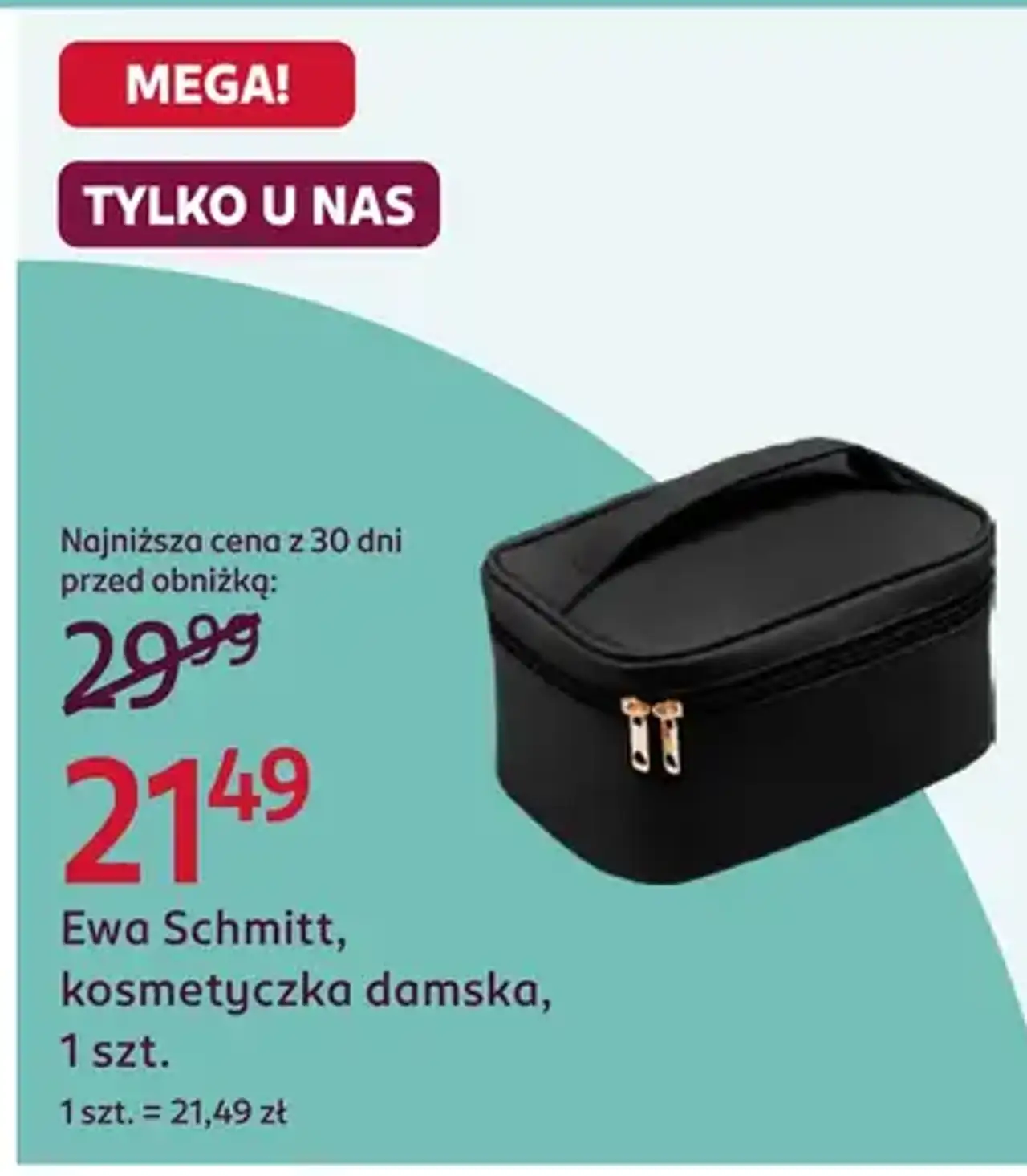 Ewa Schmitt, kosmetyczka damska, 1 szt.