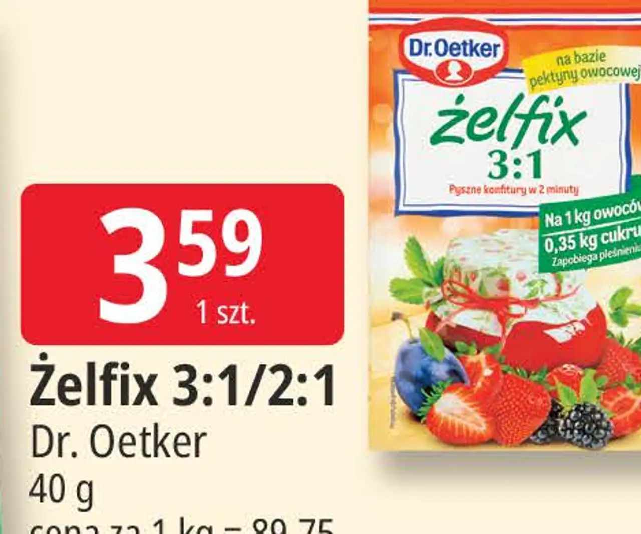 Żelfix 3:1/2:1 Dr. Oetker