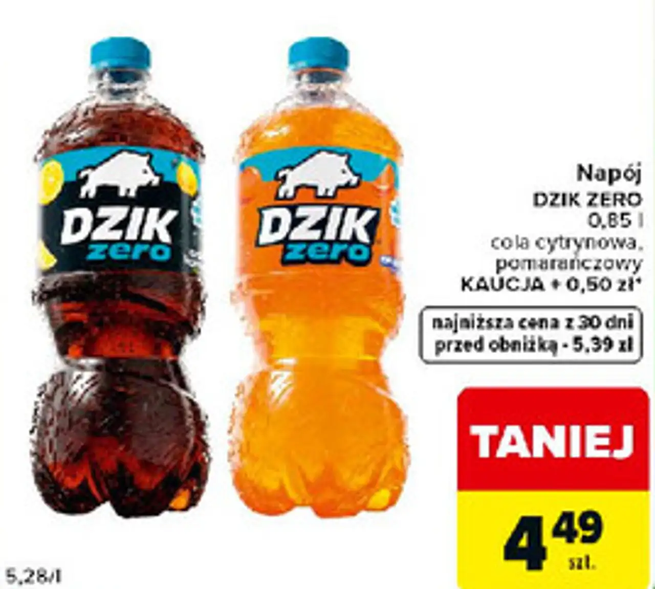 Nap3j DZIK ZERO 0,85 l