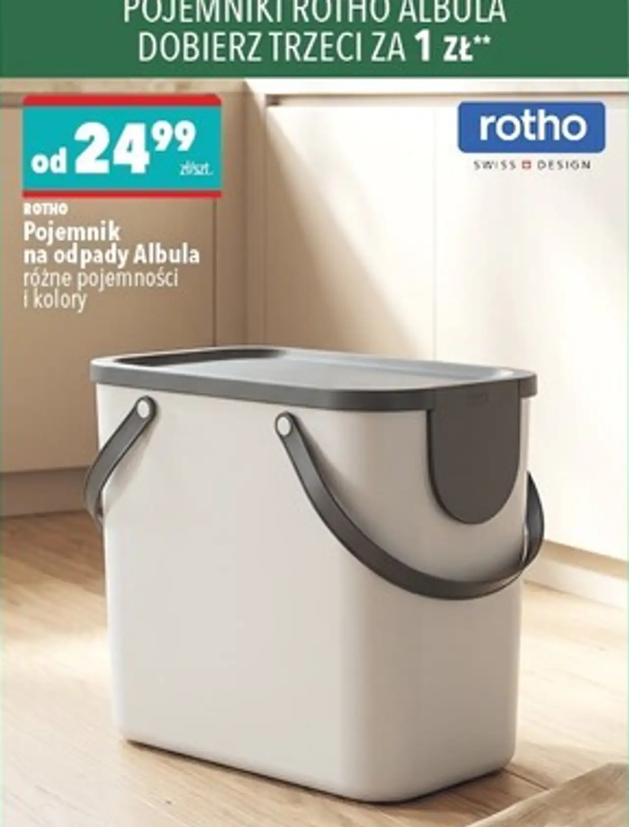 Rotho Pojemnik na odpady Albula