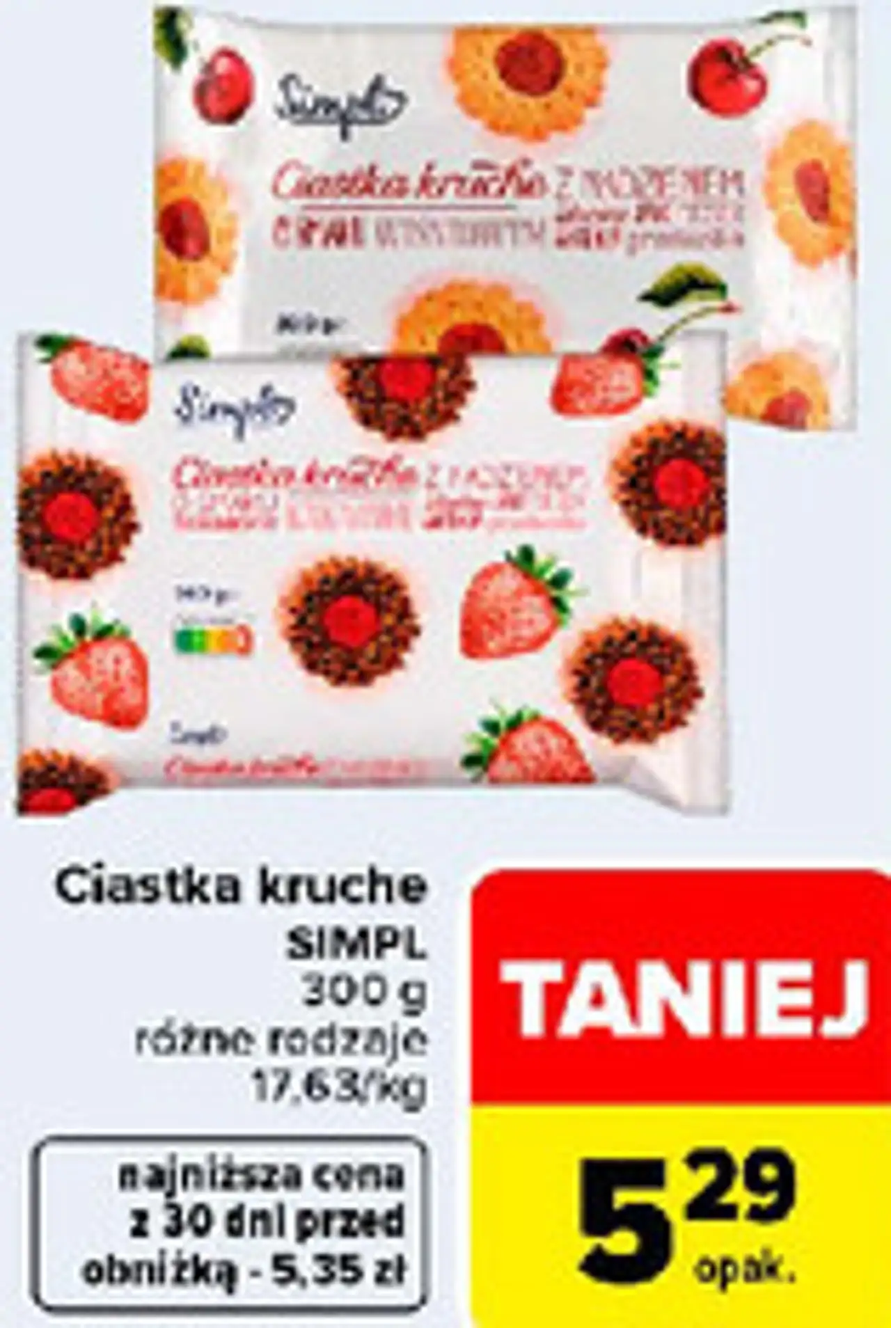 Ciastka kruche SIMPL