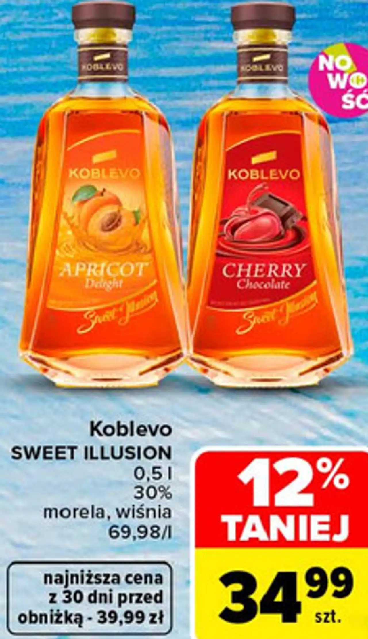 Koblevo SWEET ILLUSION morela, wiśnia