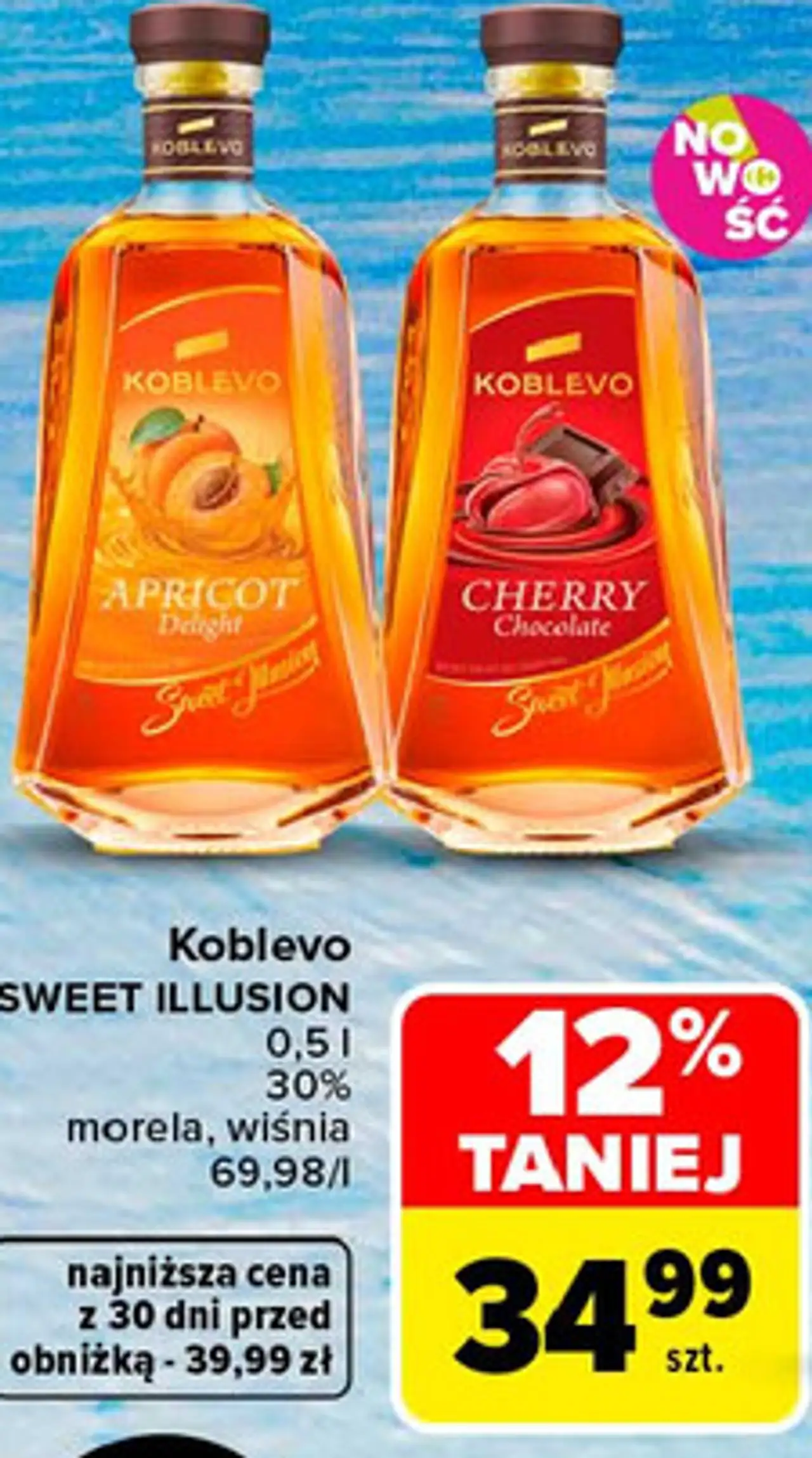 Koblevo SWEET ILLUSION morela, wiśnia