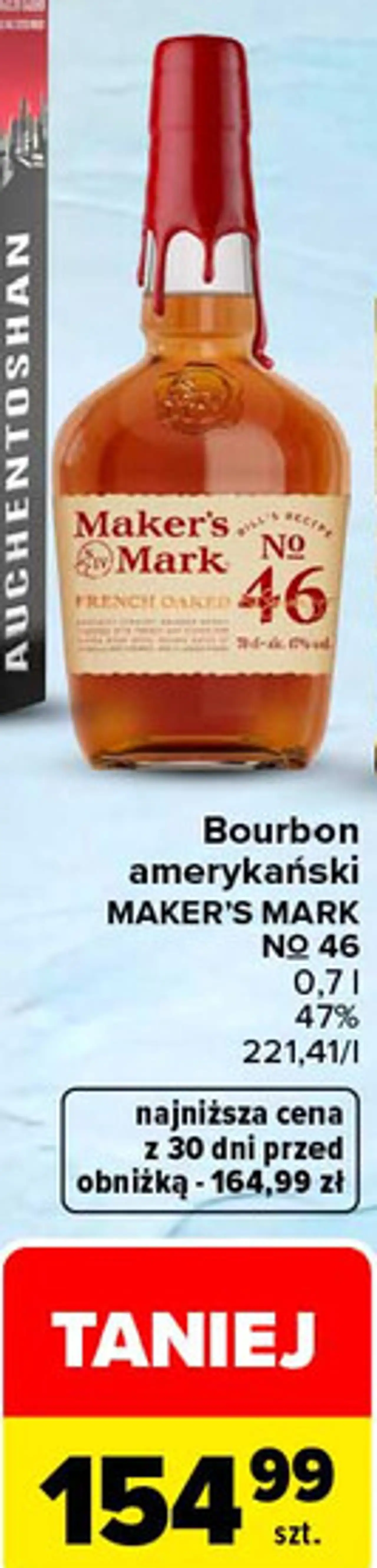Bourbon amerykański MAKER'S MARK NO 46