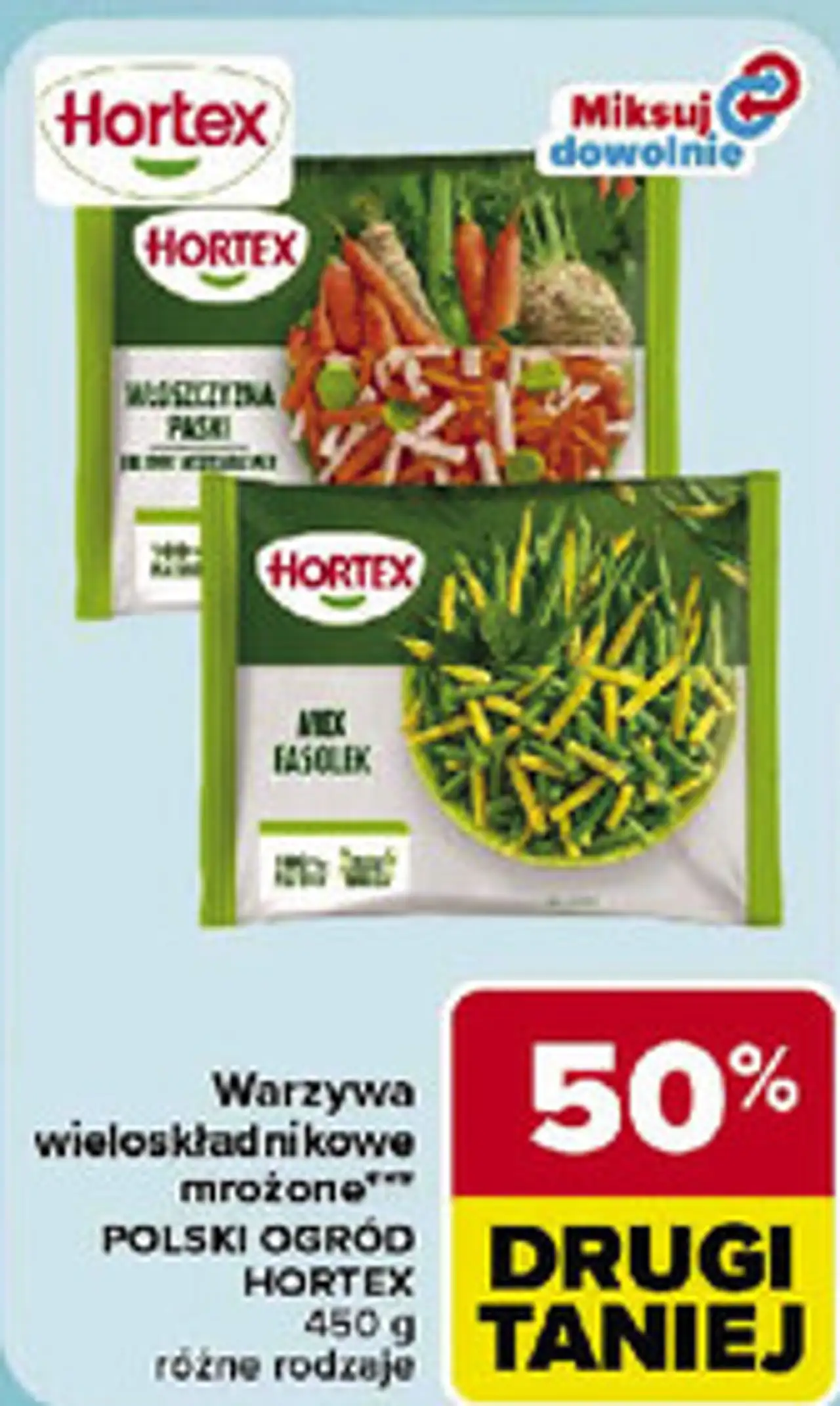 Warzywa wieloskładnikowe mrożone Polski Ogród Hortex