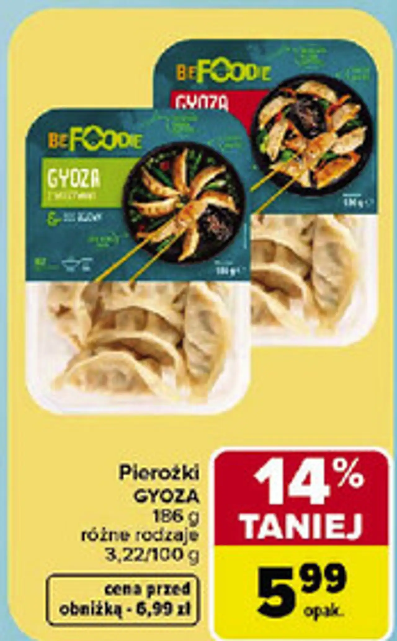 Pierożki Gyoza Be Foodie