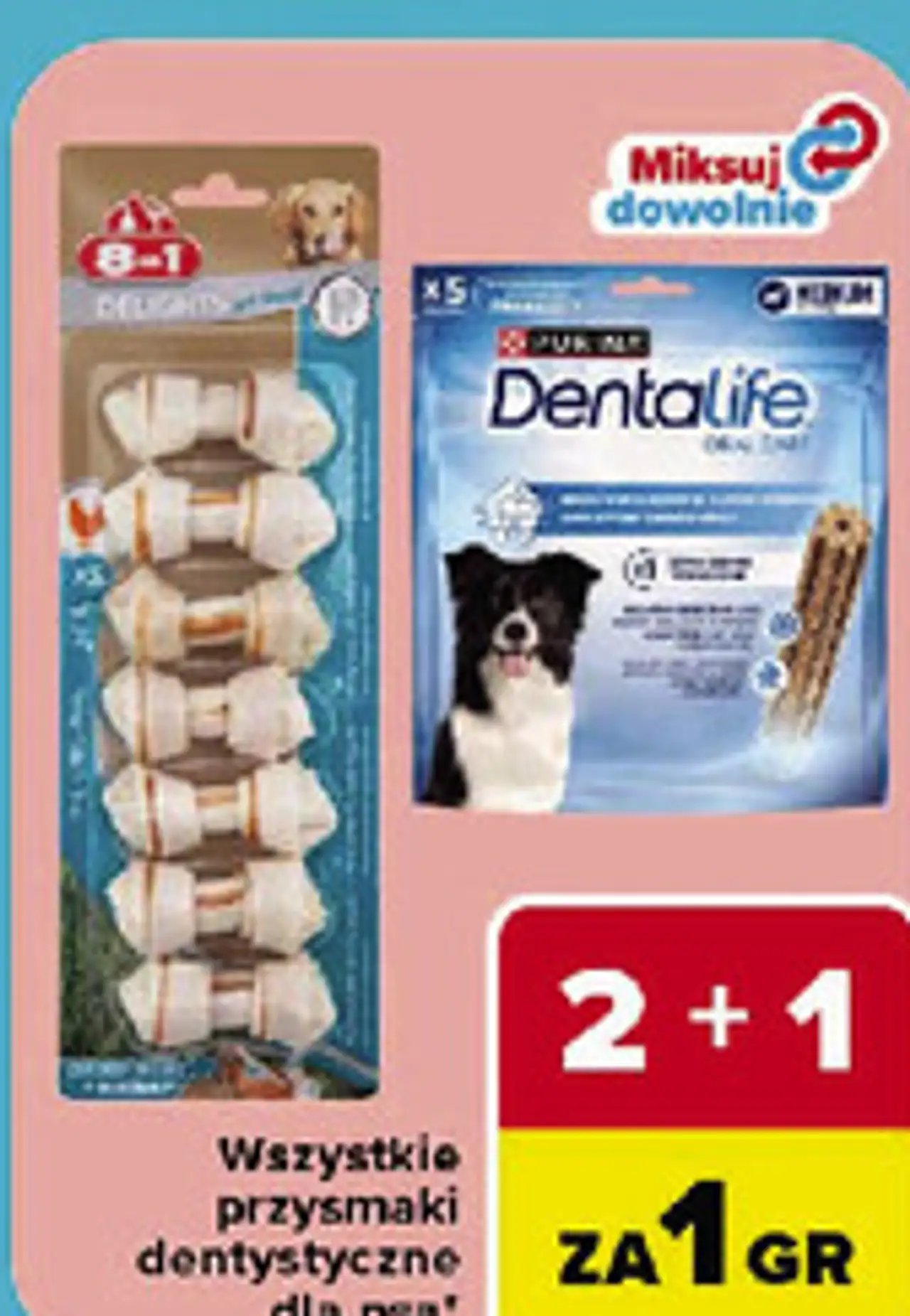 Wszystkie przysmaki dentystyczne dla psa