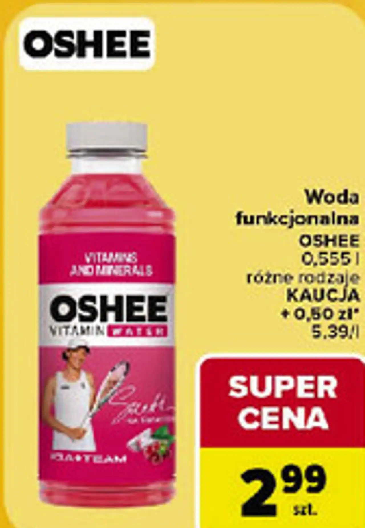 Woda funkcjonalna Oshee Vitamin Water