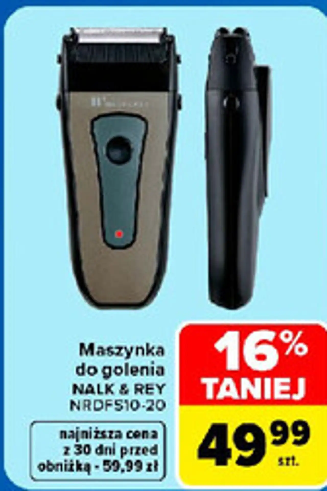 Maszynka do golenia NALK & REY NRDFS10-20