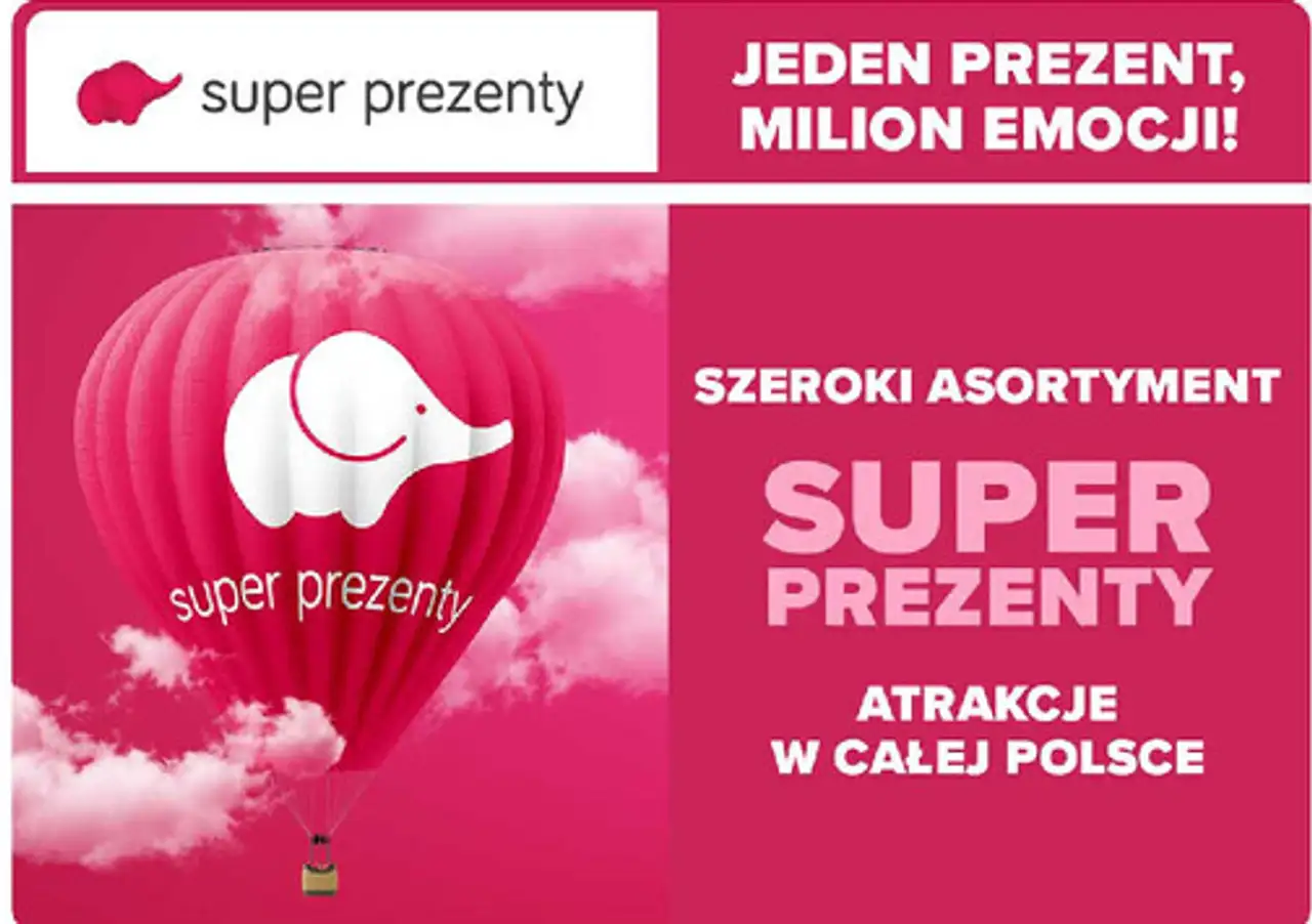 Vouchery i pakiety przeżyć Super Prezenty