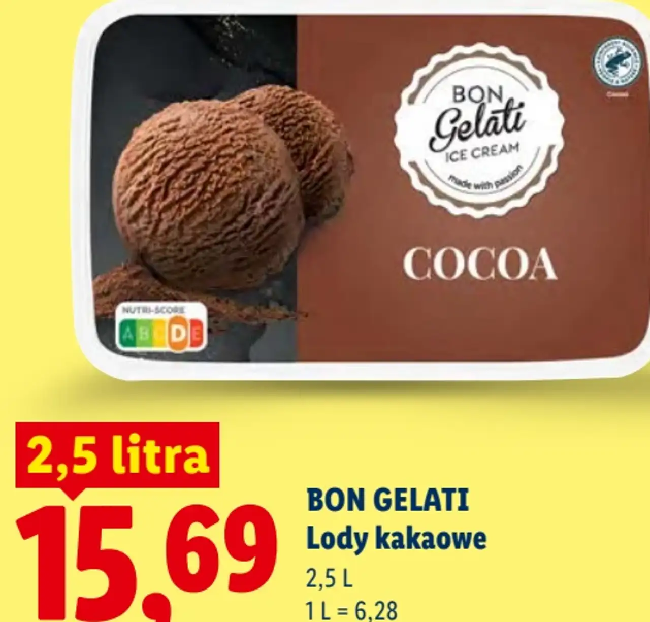 BON GELATI Lody kakaowe