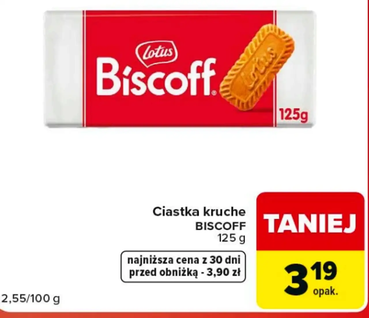Ciastka kruche Biscoff Lotus