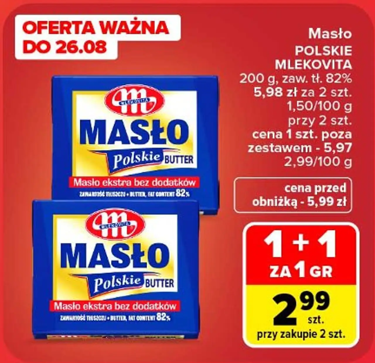 Masło Polskie Mlekovita