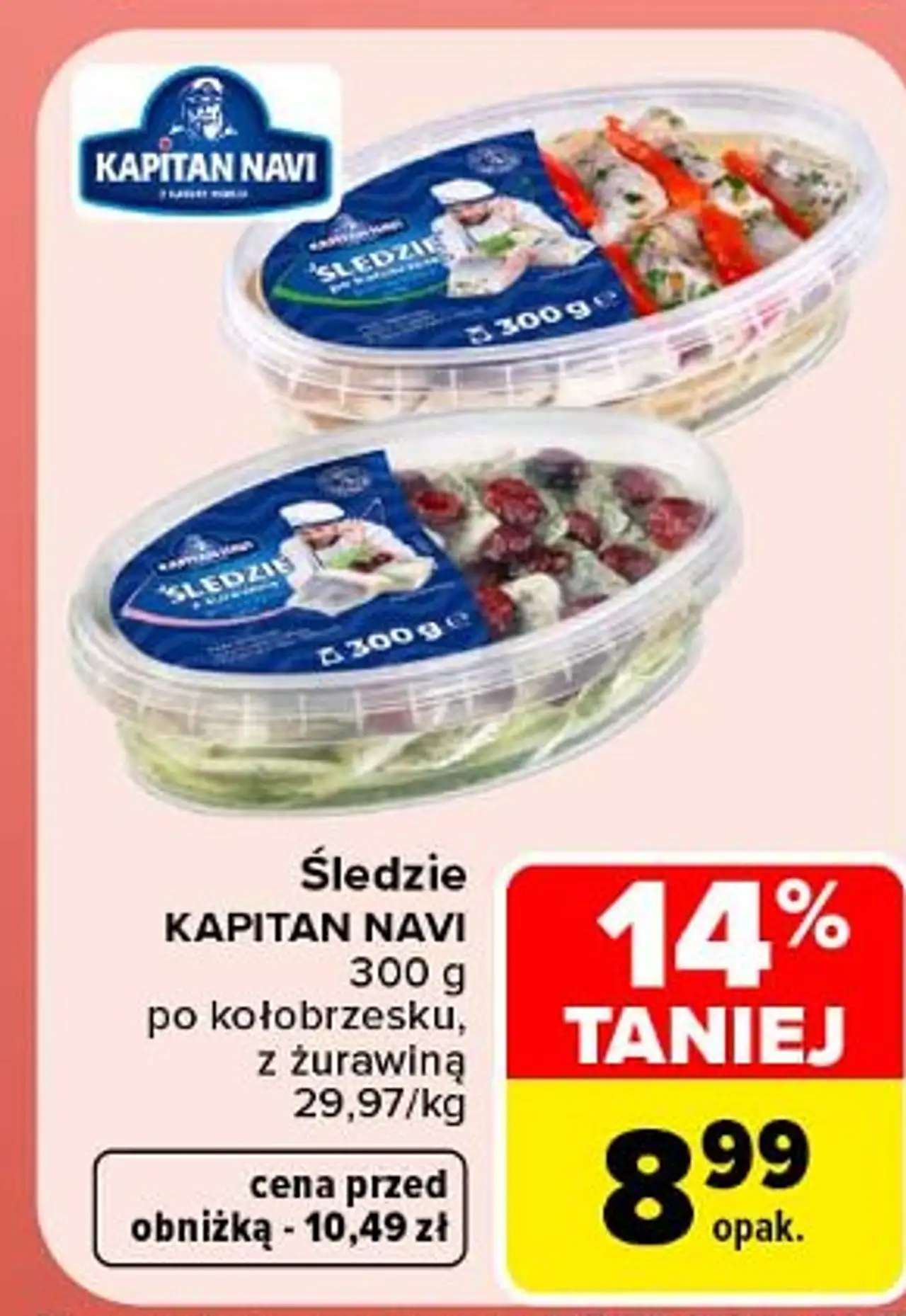 Śledzie Kapitan Navi