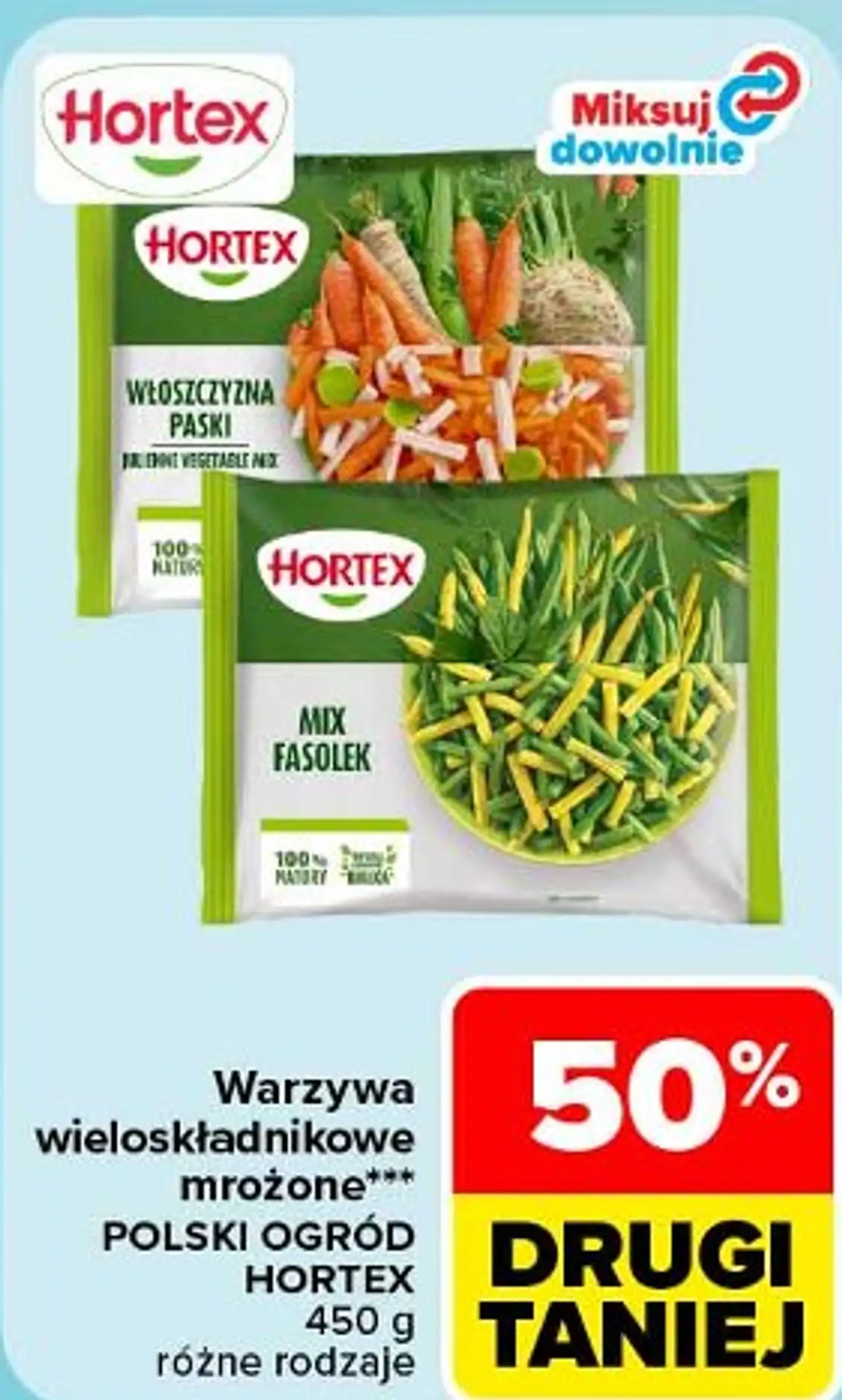 Warzywa wieloskładnikowe mrożone Polski Ogród Hortex