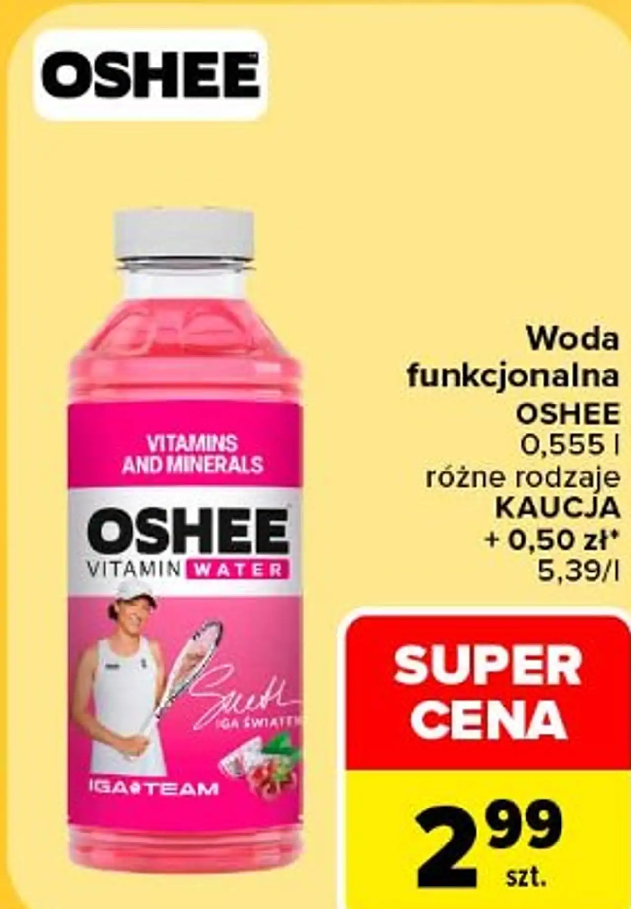 Woda funkcjonalna Oshee Vitamin Water