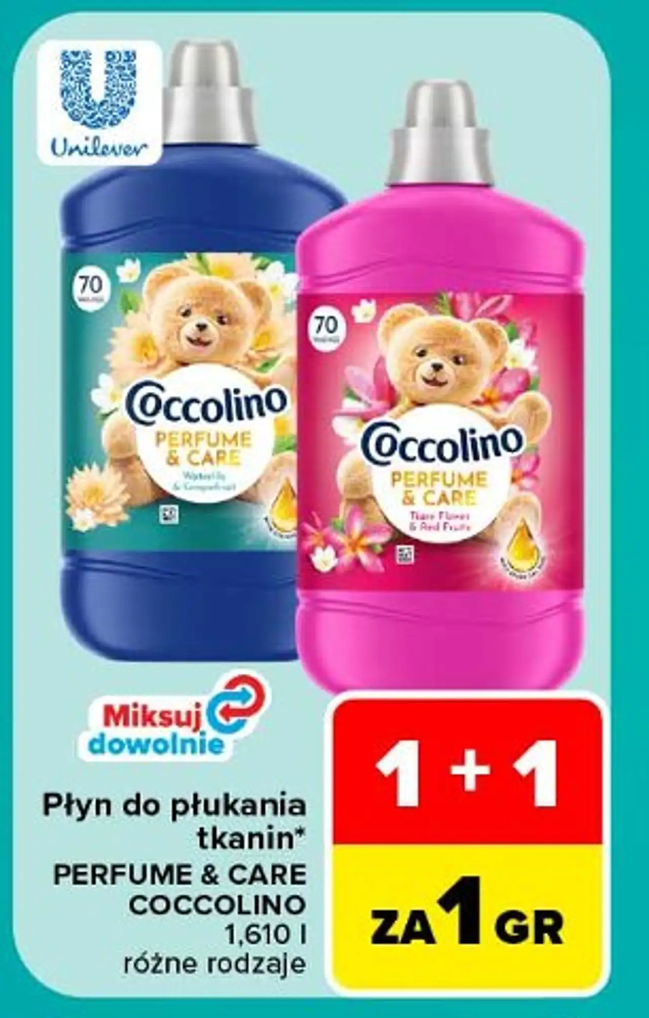 Płyn do płukania tkanin Coccolino Perfume & Care
