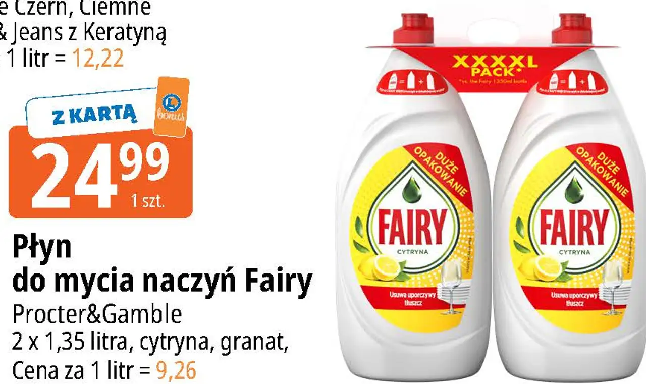 Płyn do mycia naczyń Fairy