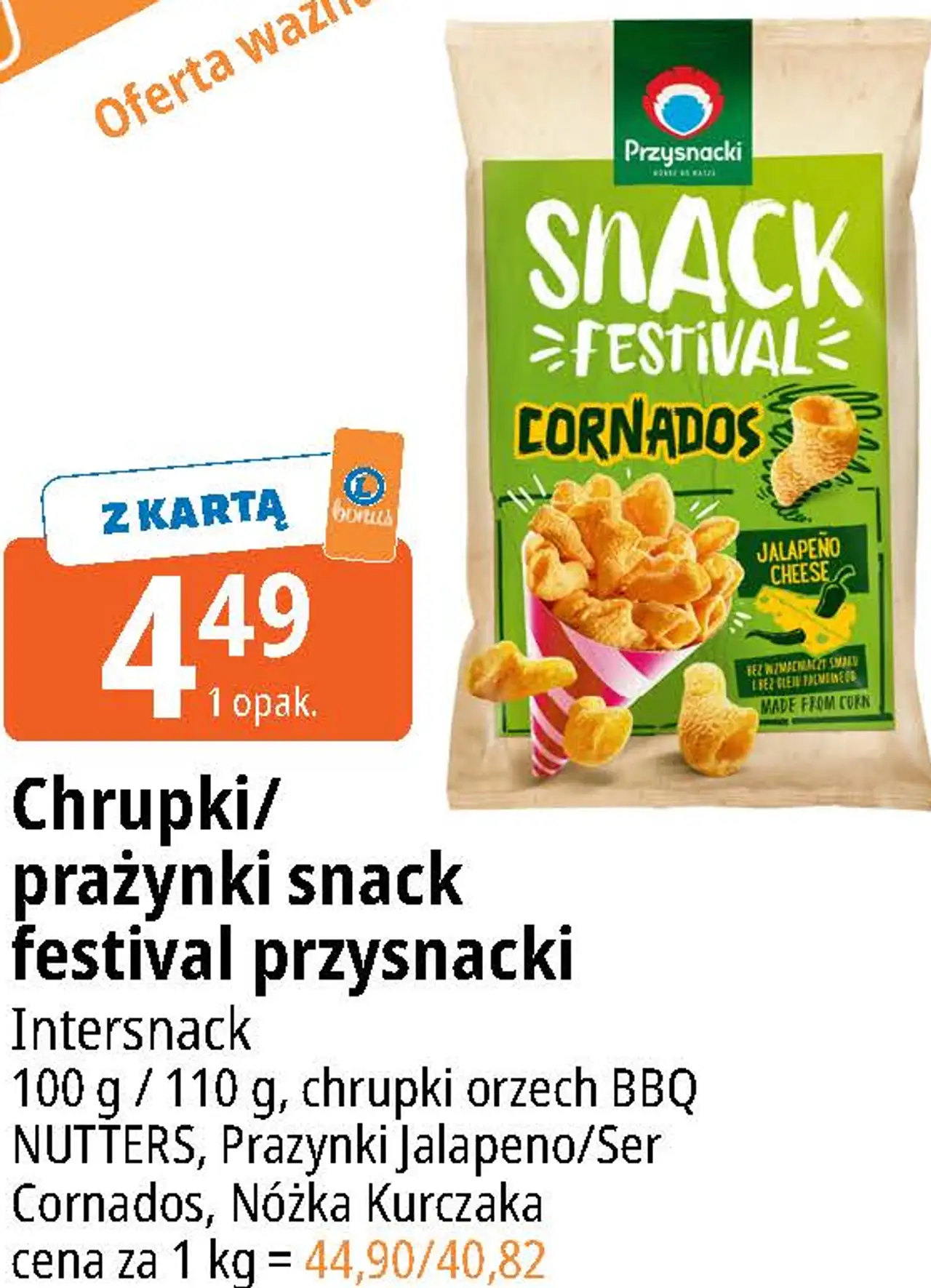Chrupki/prażynki snack festival Przysnacki