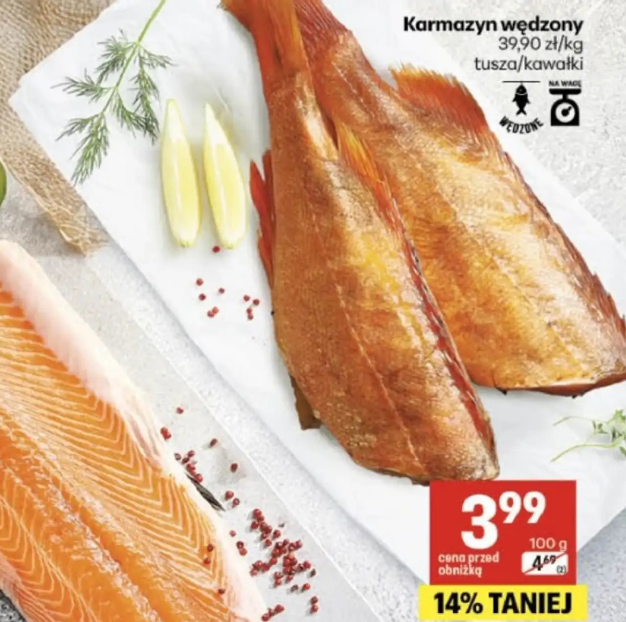Karmazyn wędzony tusza/kawałki
