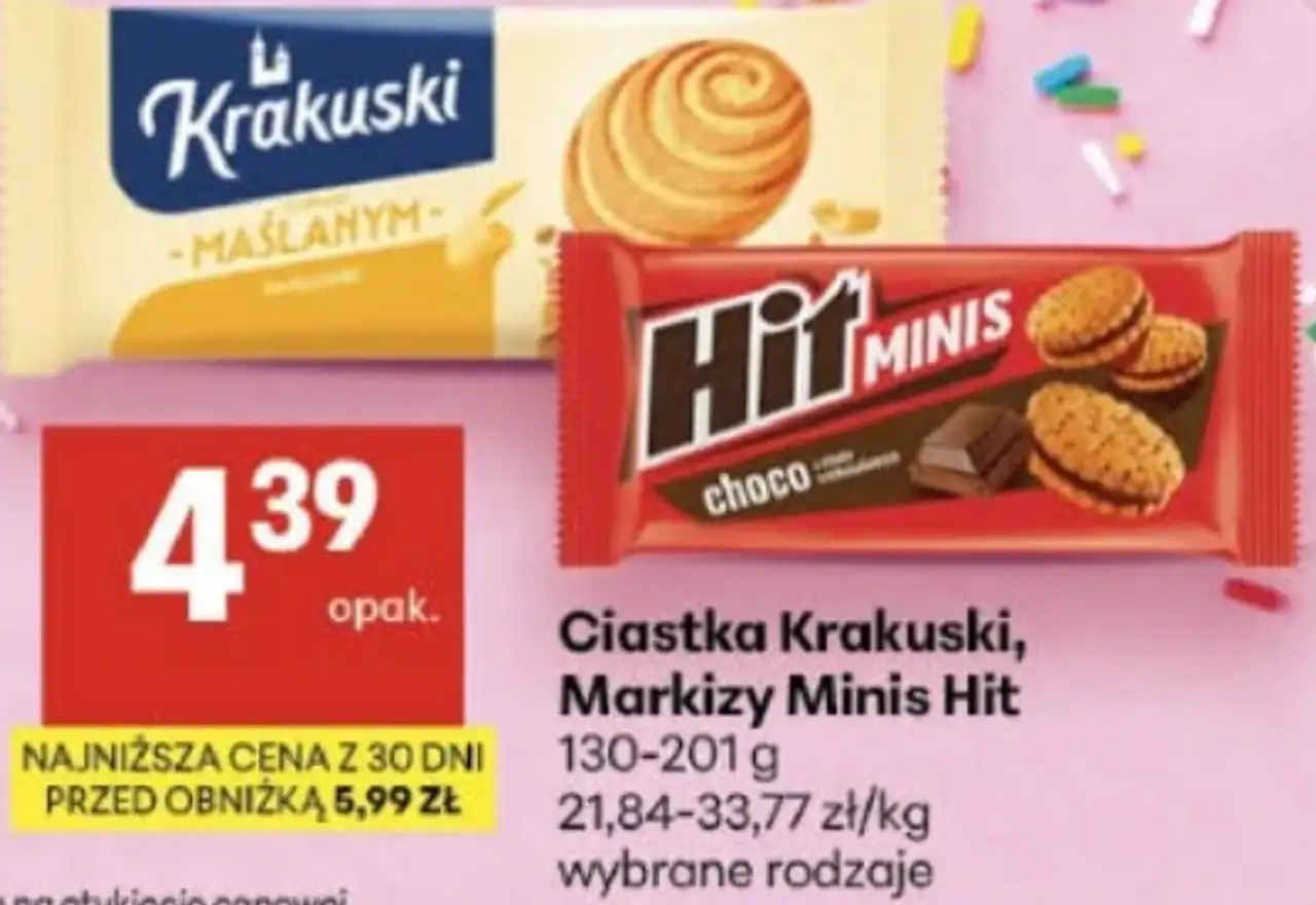 Ciastka Krakuski, Markizy Minis Hit
