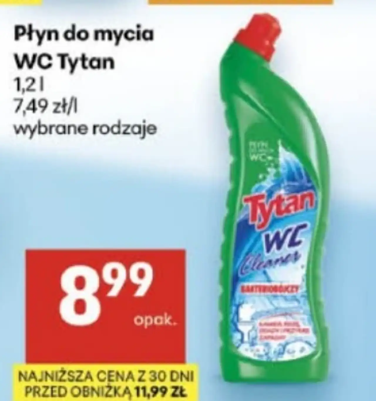 Płyn do mycia WC Tytan