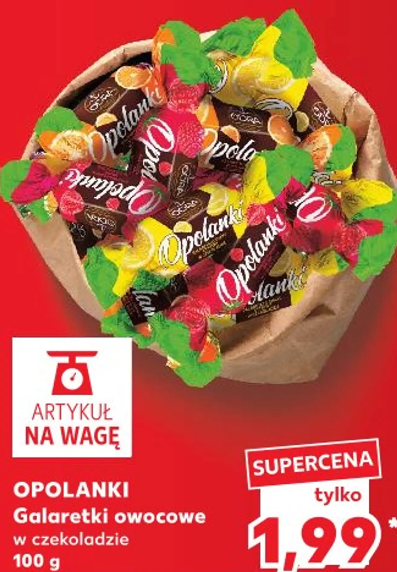 Opolanki Galaretki owocowe w czekoladzie