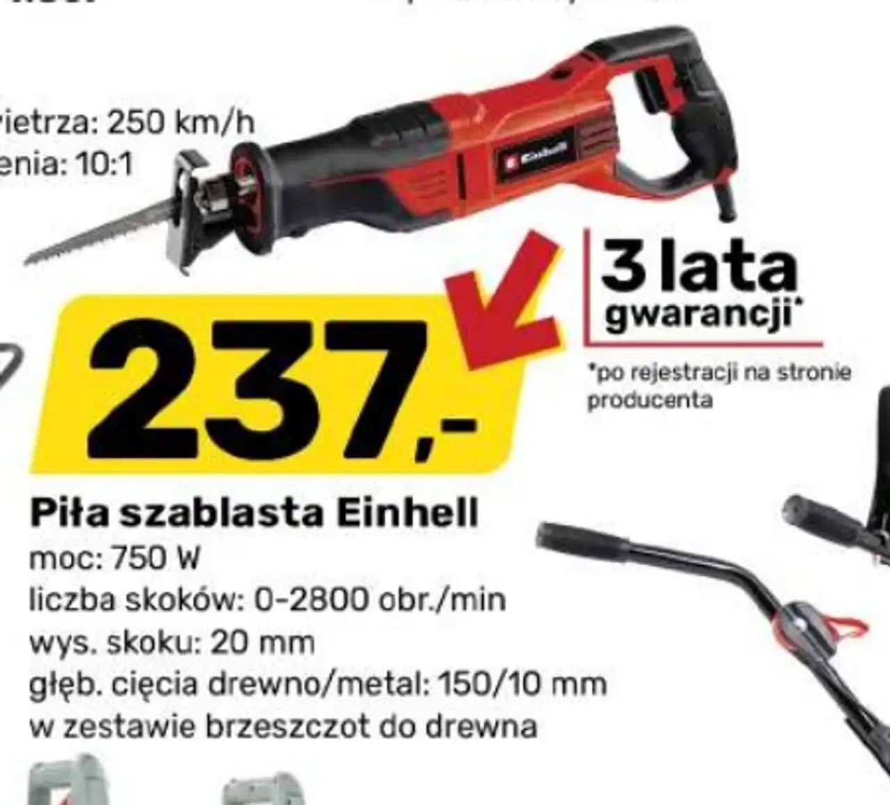 Piła szablasta Einhell