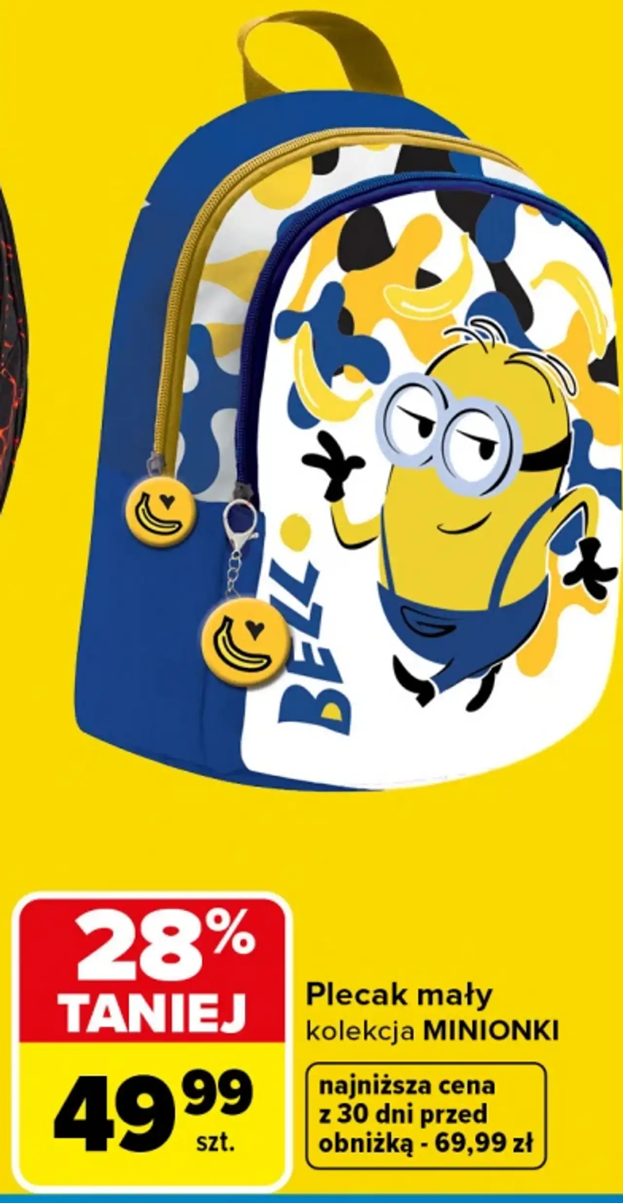 Plecak mały kolekcja MINIONKI