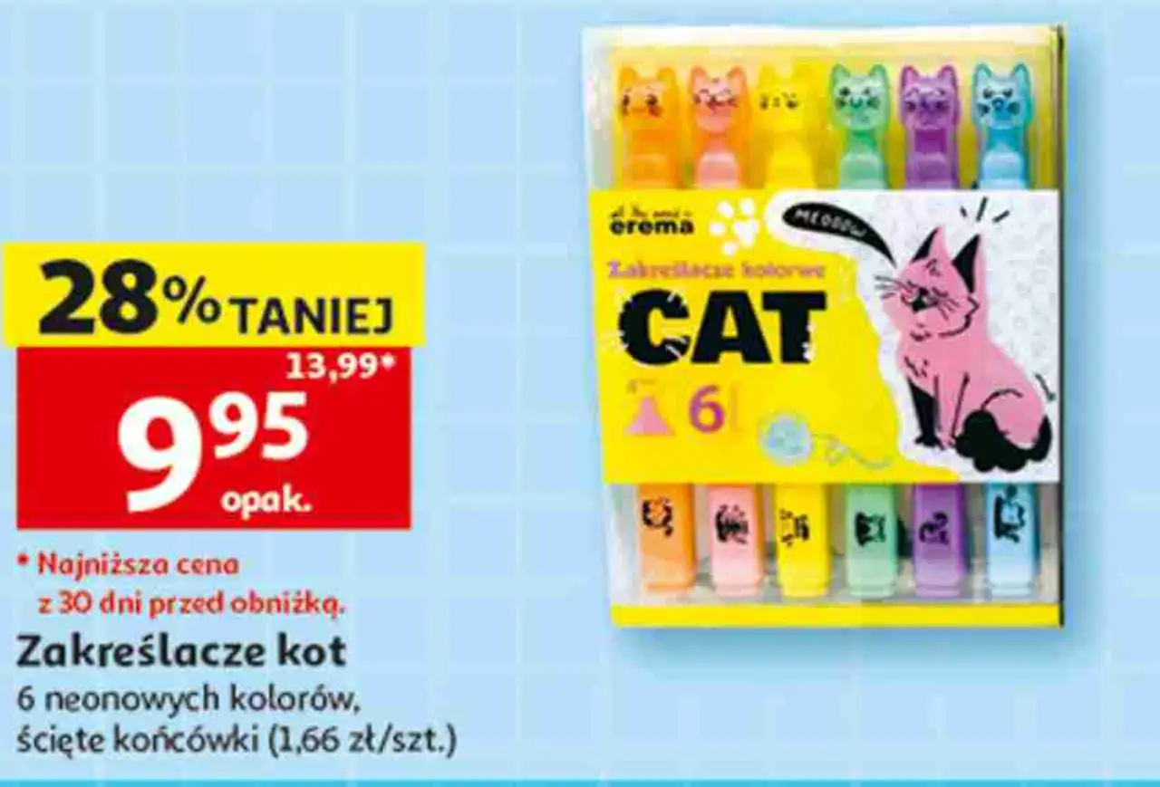 Zakreślacze kot Erema